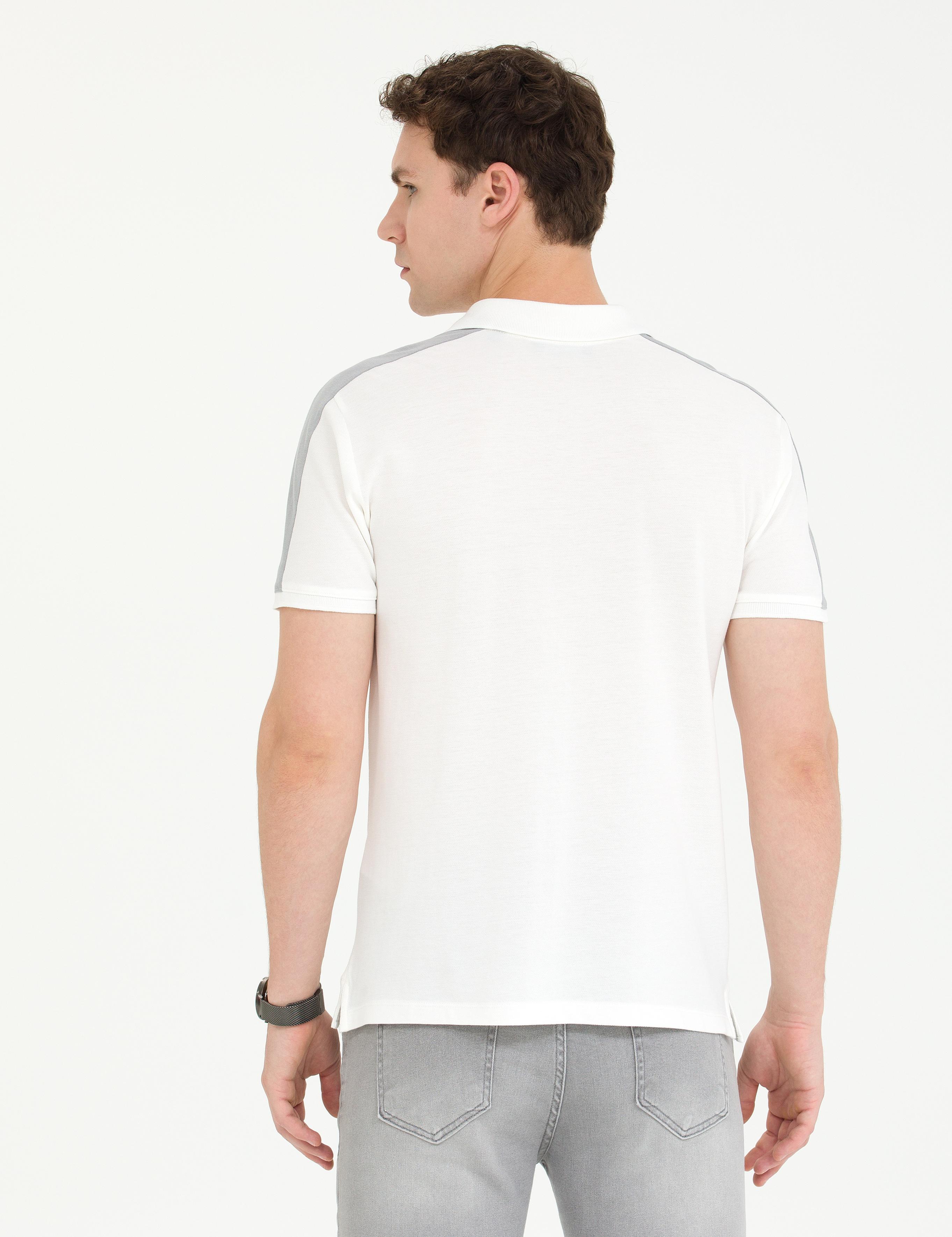 Koyu Gri Slim Fit Polo Yaka Tişört