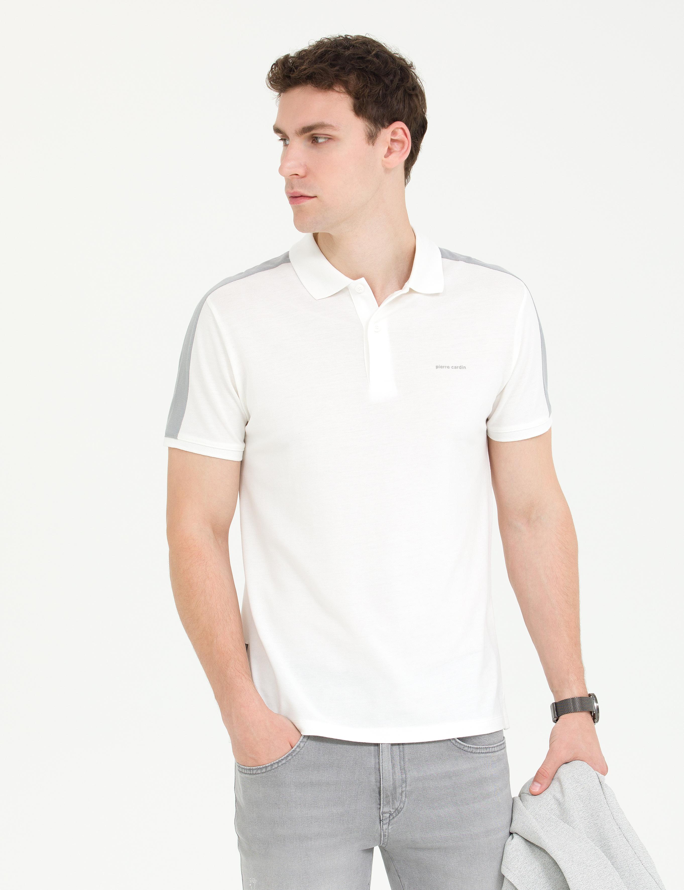 Koyu Gri Slim Fit Polo Yaka Tişört