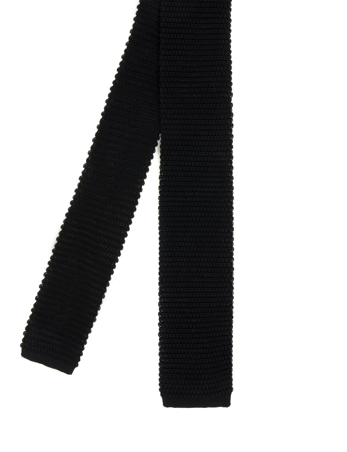 Siyah Örme Kravat - 50281494001