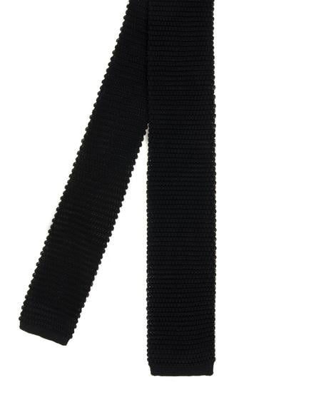 Siyah Örme Kravat - 50281494001