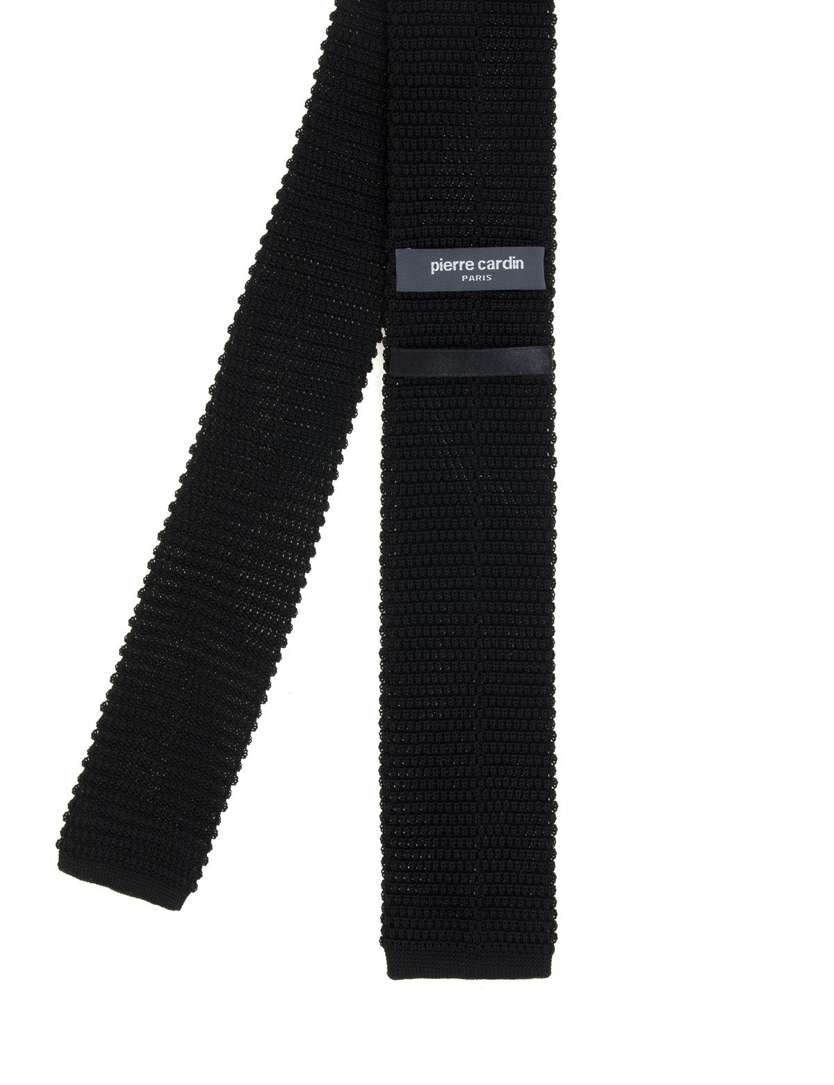 Siyah Örme Kravat - 50281494001