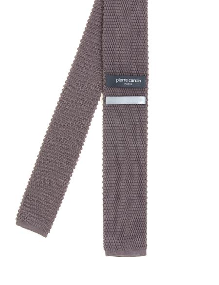 Gri Örme Kravat - 50281494002