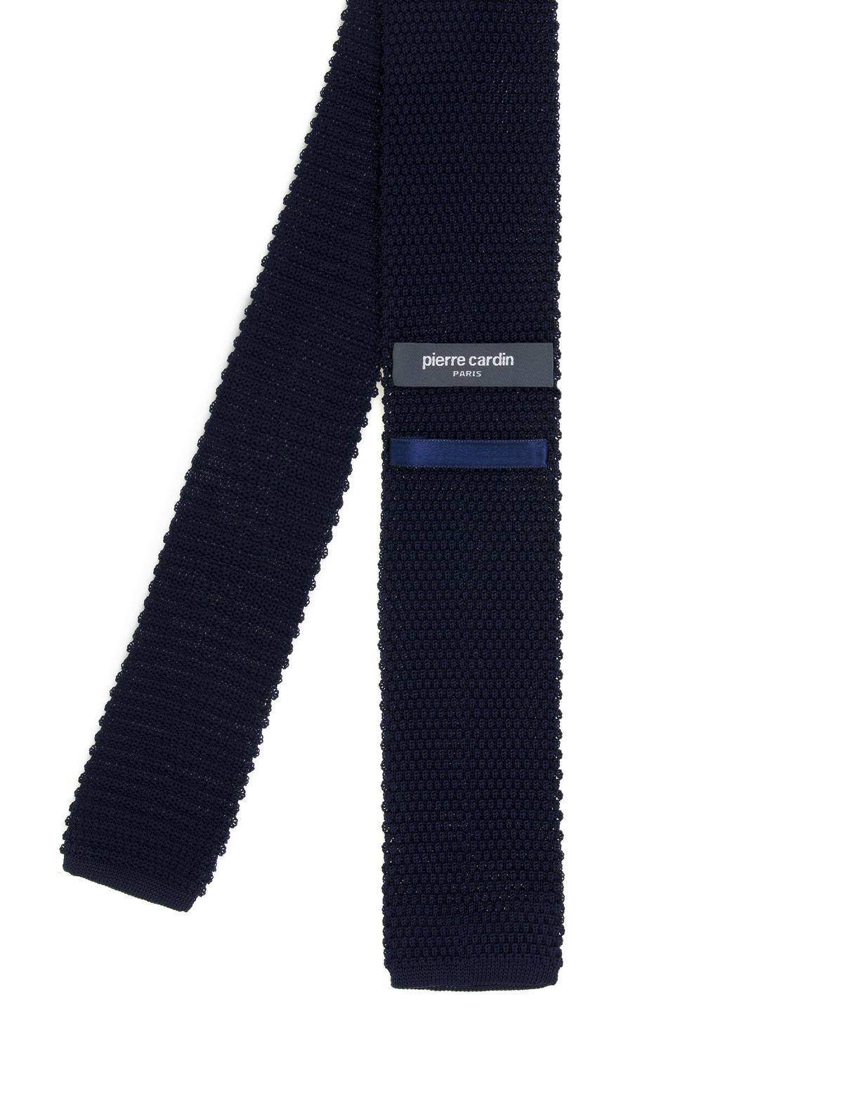 Lacivert Örme Kravat - 50281494003