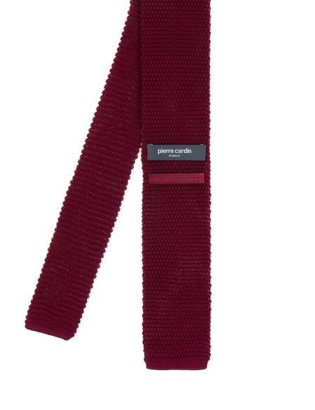 Bordo Örme Kravat - 50281494006