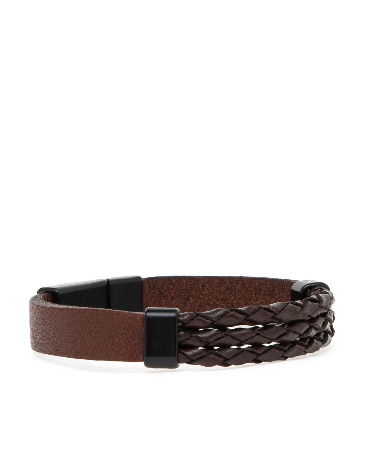 Kahverengi Deri Bileklik - 50269581001