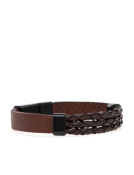 Kahverengi Deri Bileklik - 50269581001