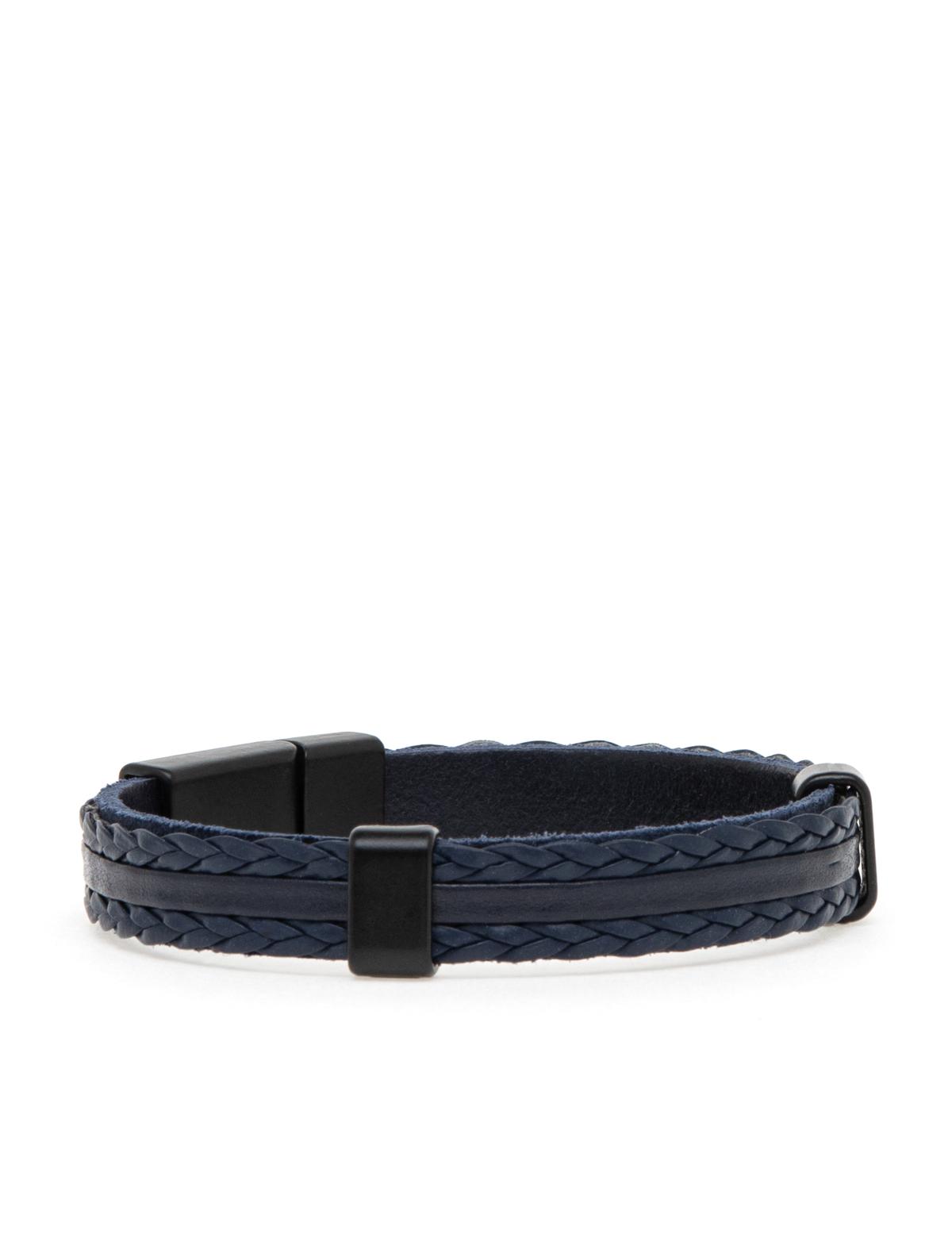 Lacivert Deri Bileklik - 50279127001