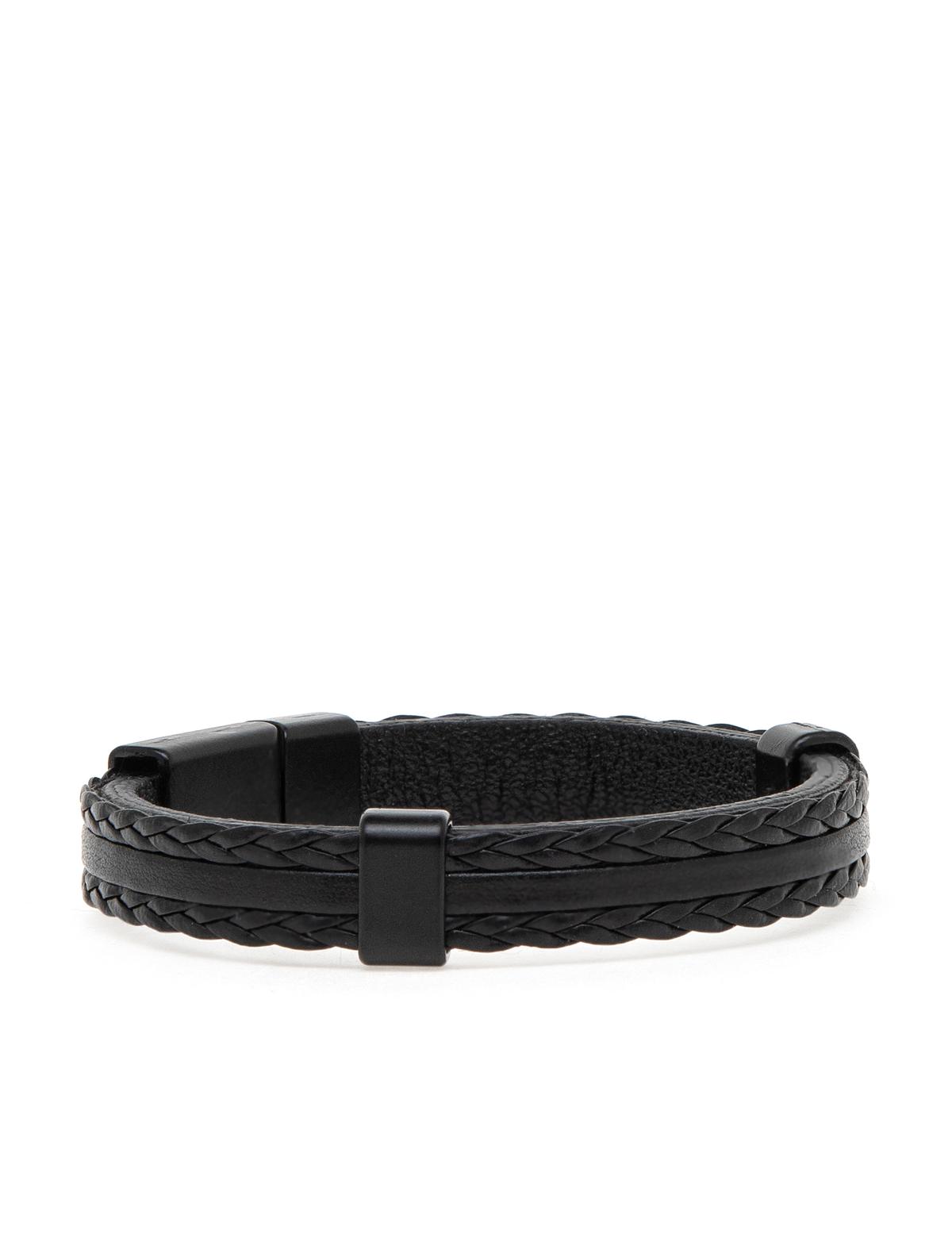 Siyah Deri Bileklik - 50279232001