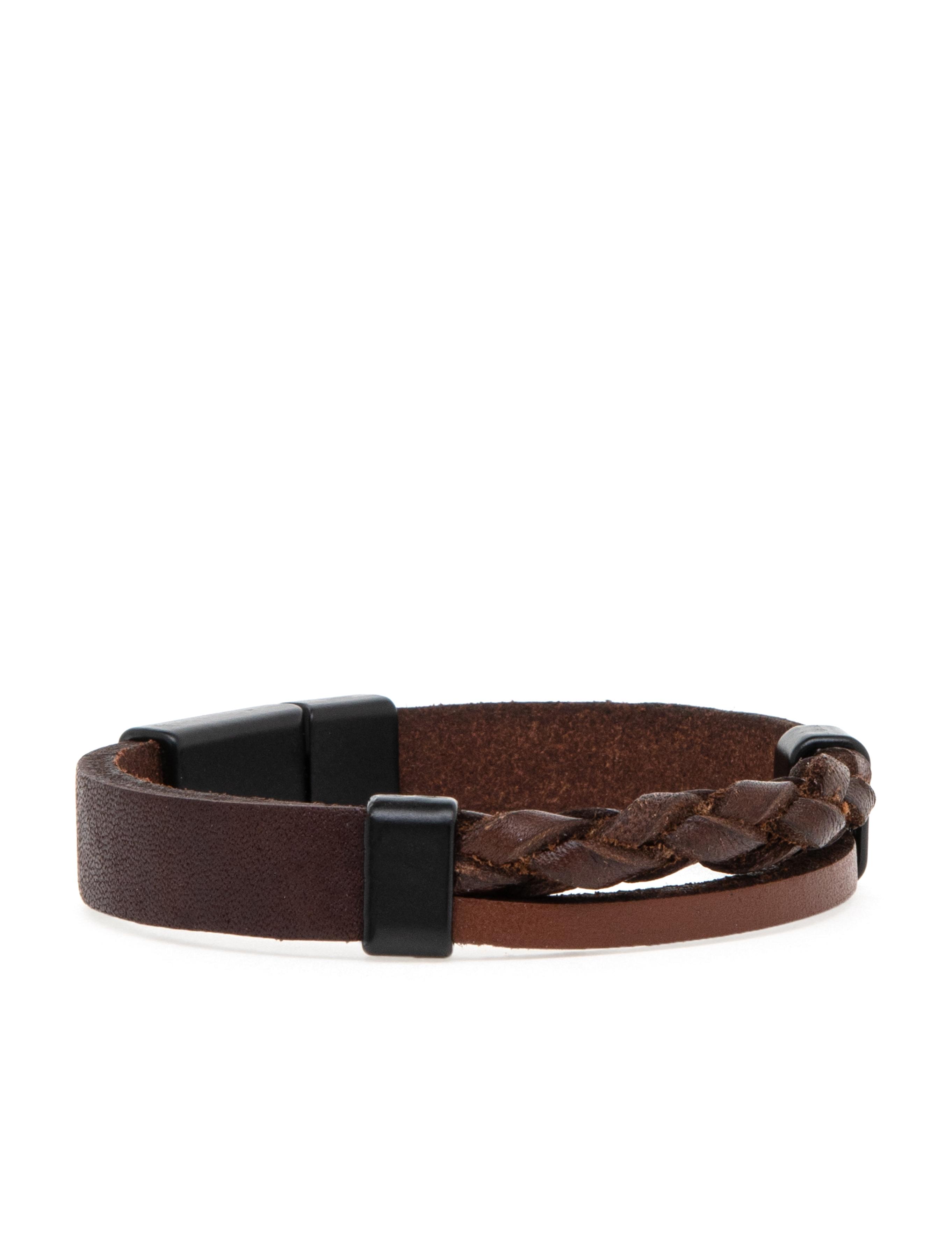 Kahverengi Deri Bileklik