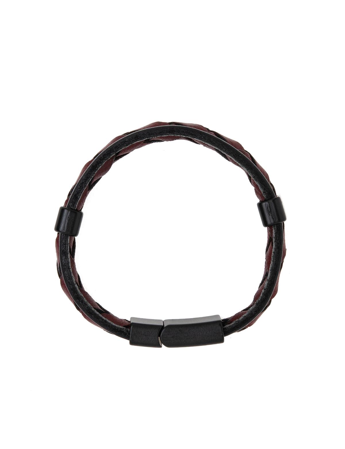 Bordo Deri Bileklik - 50279239001