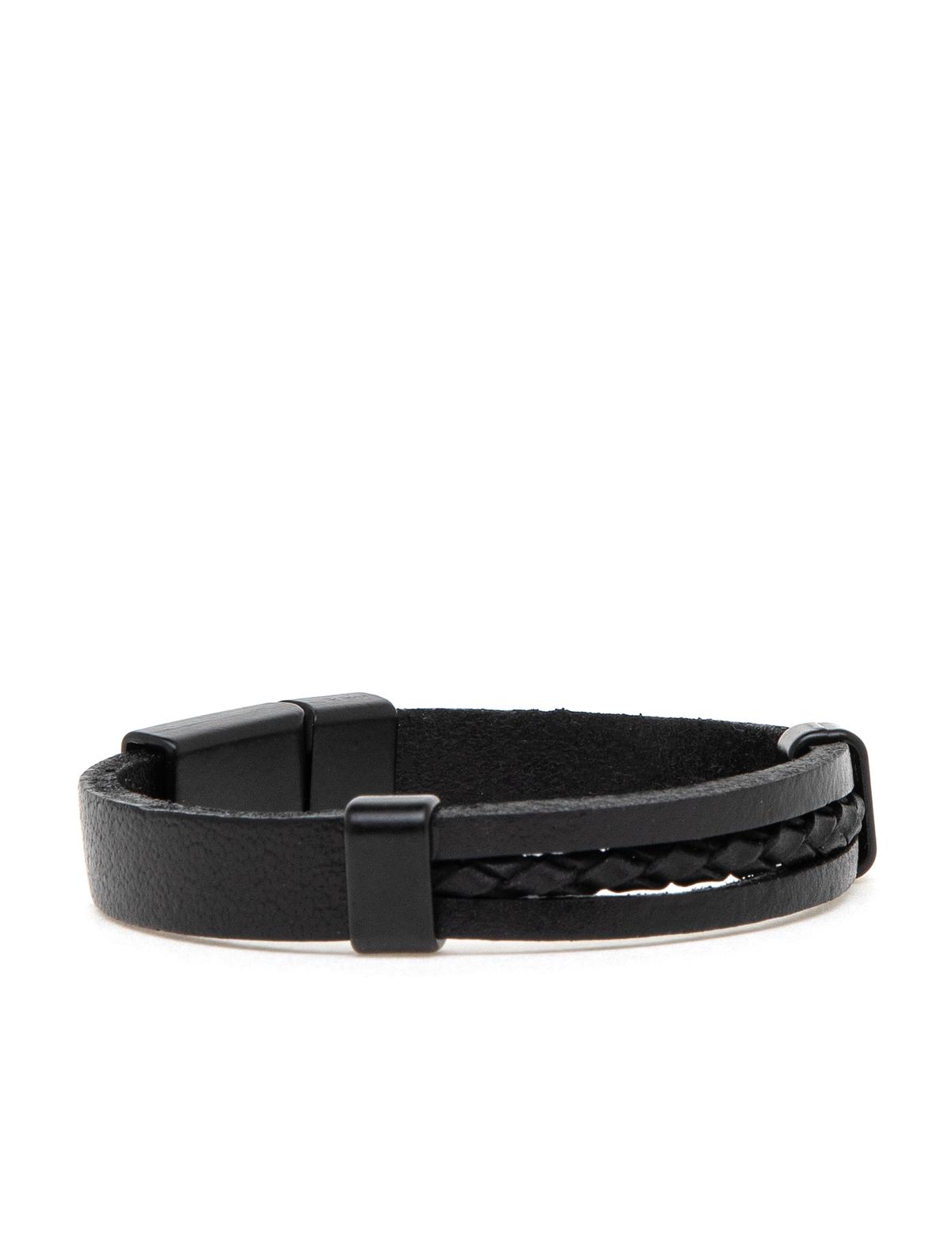 Siyah Deri Bileklik - 50279242001