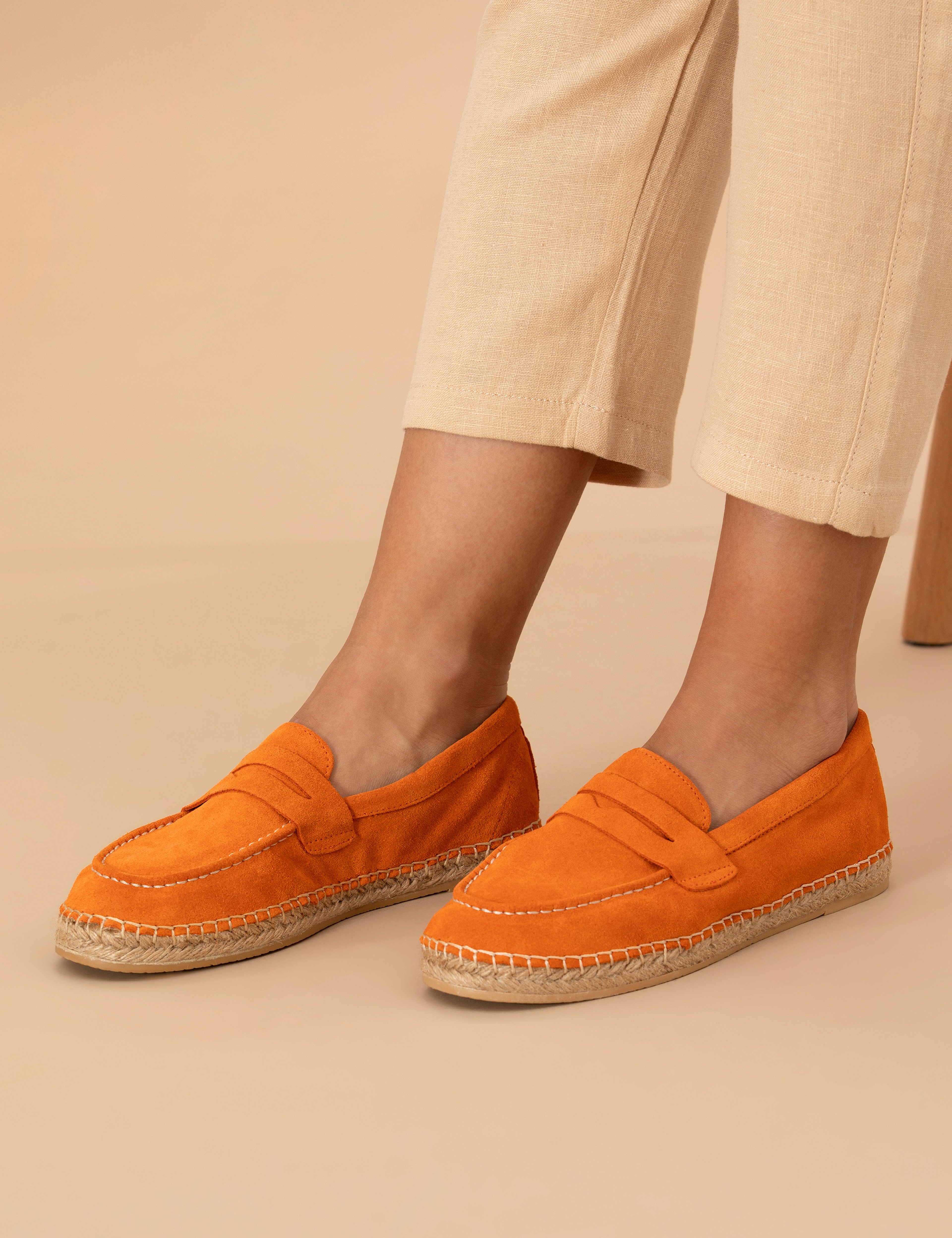 Turuncu Espadril Ayakkabı - Image 2