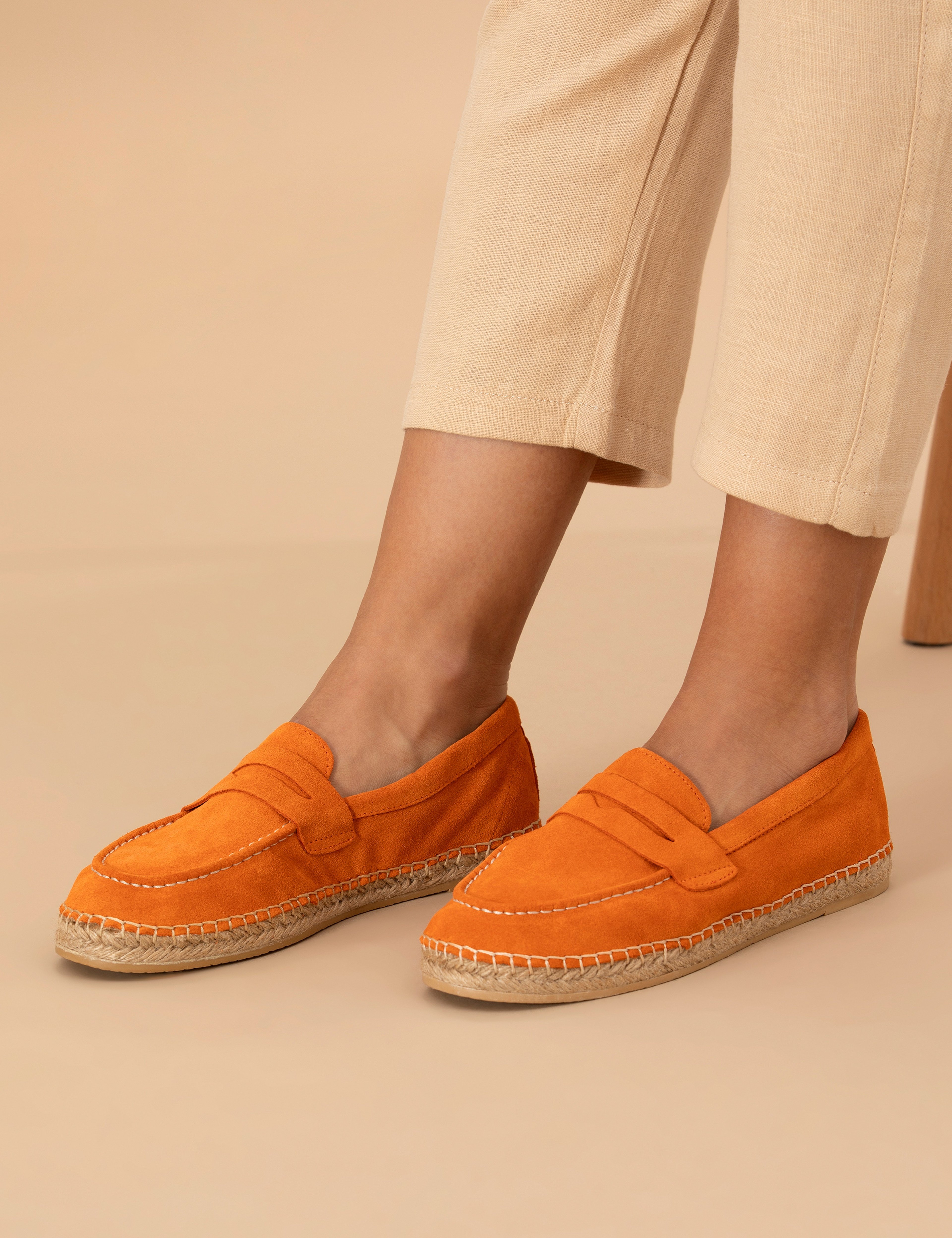 Turuncu Espadril Ayakkabı