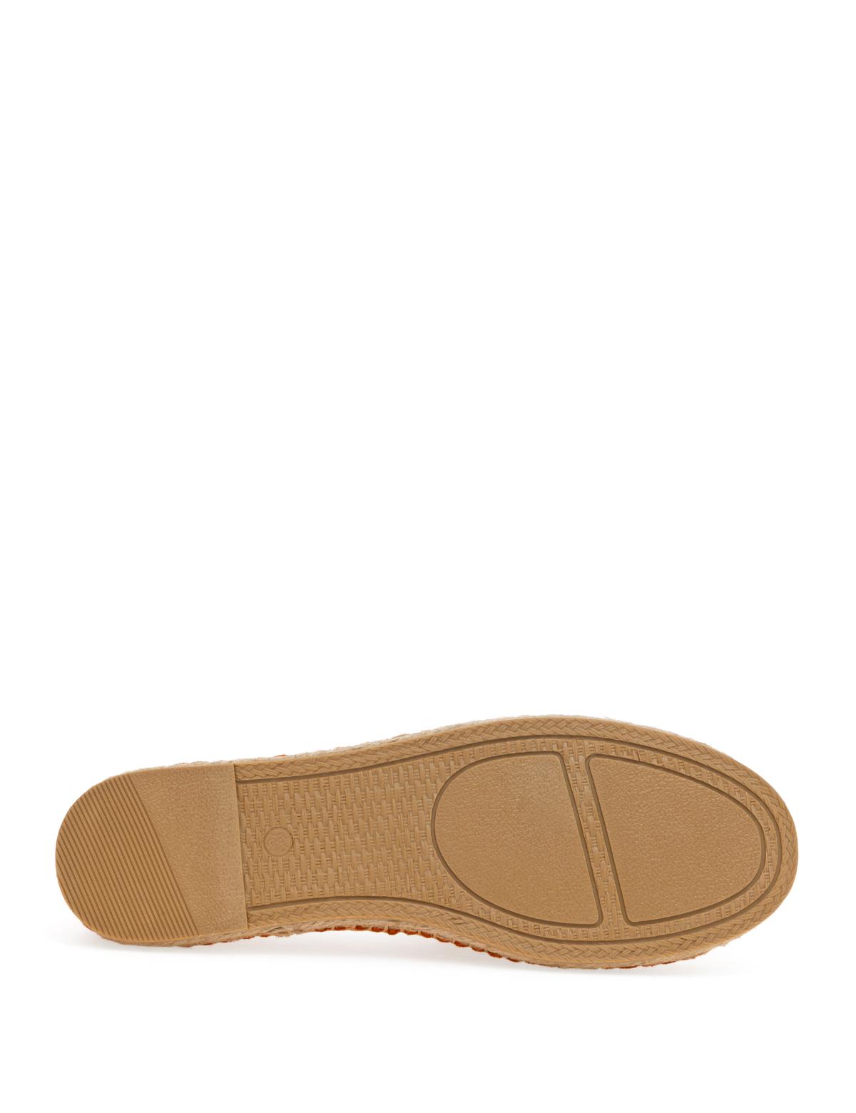 Turuncu Espadril Ayakkabı - 50268250019