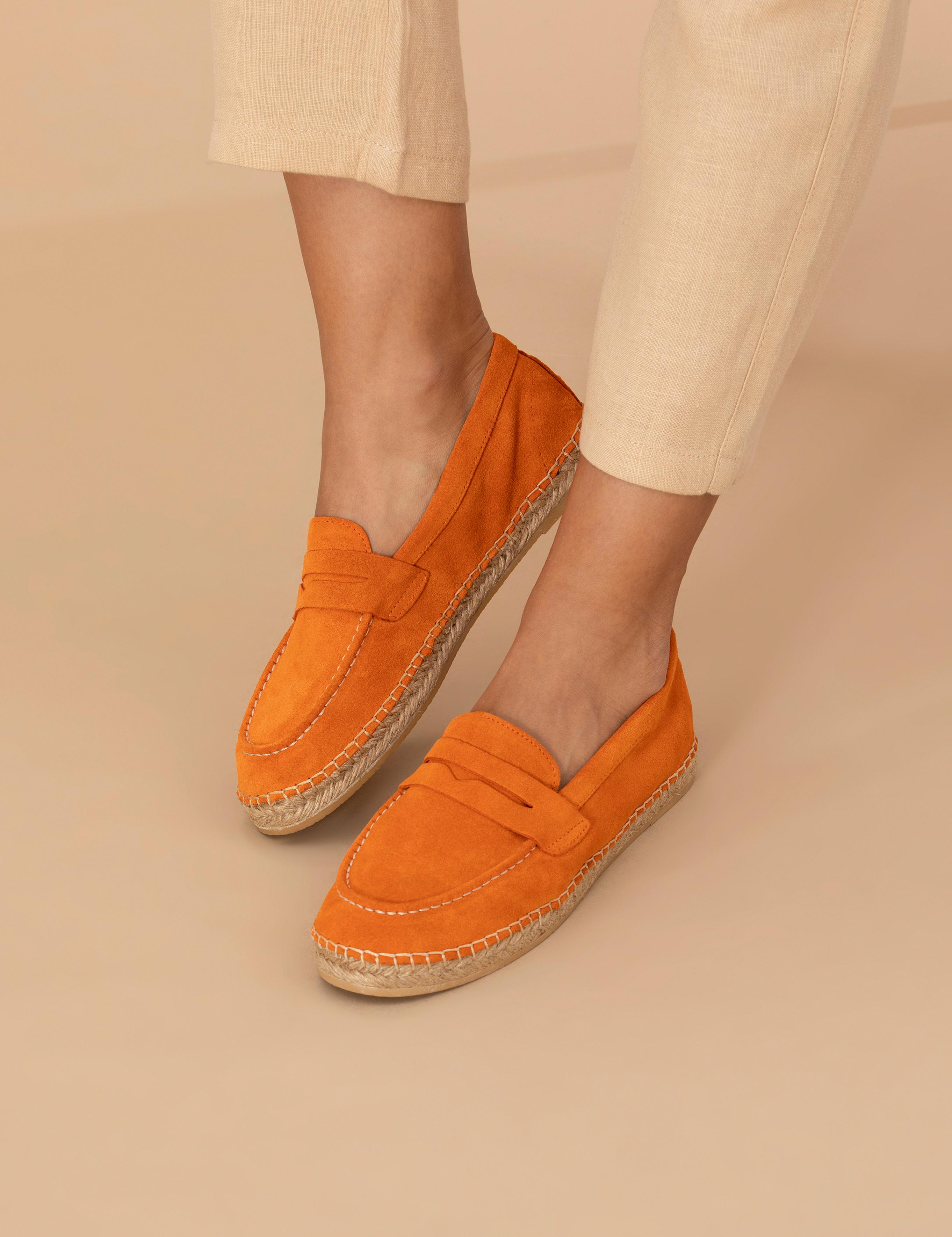 Turuncu Espadril Ayakkabı