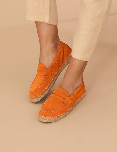 Turuncu Espadril Ayakkabı