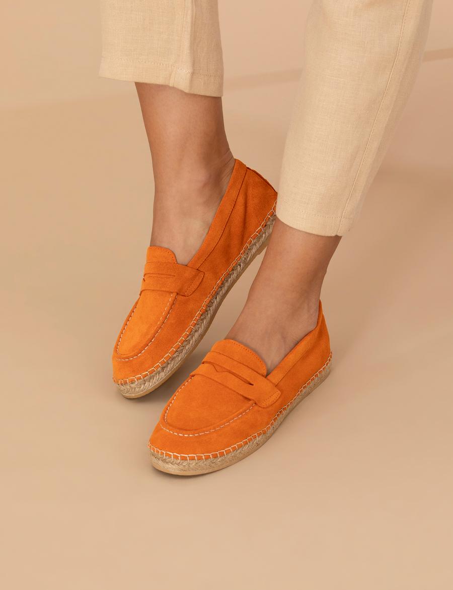 Turuncu Espadril Ayakkabı