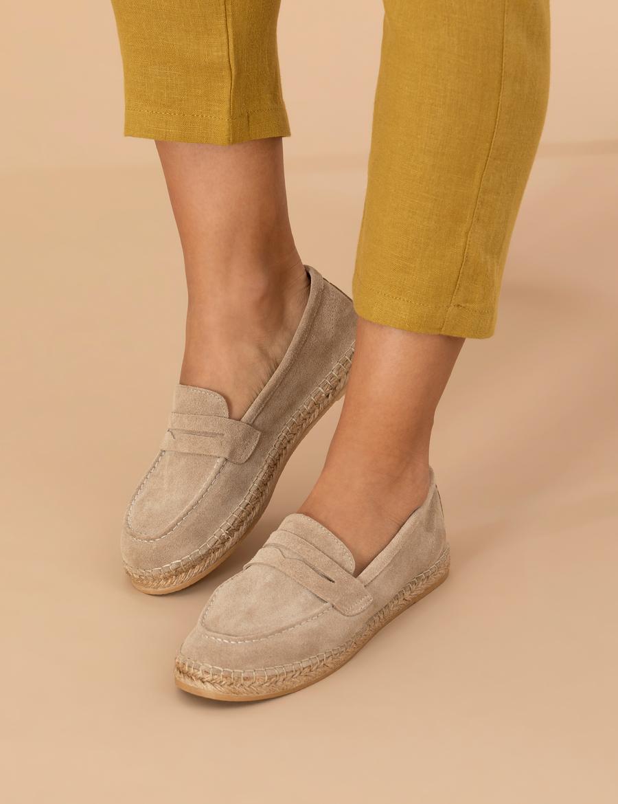 Bej Espadril Ayakkabı