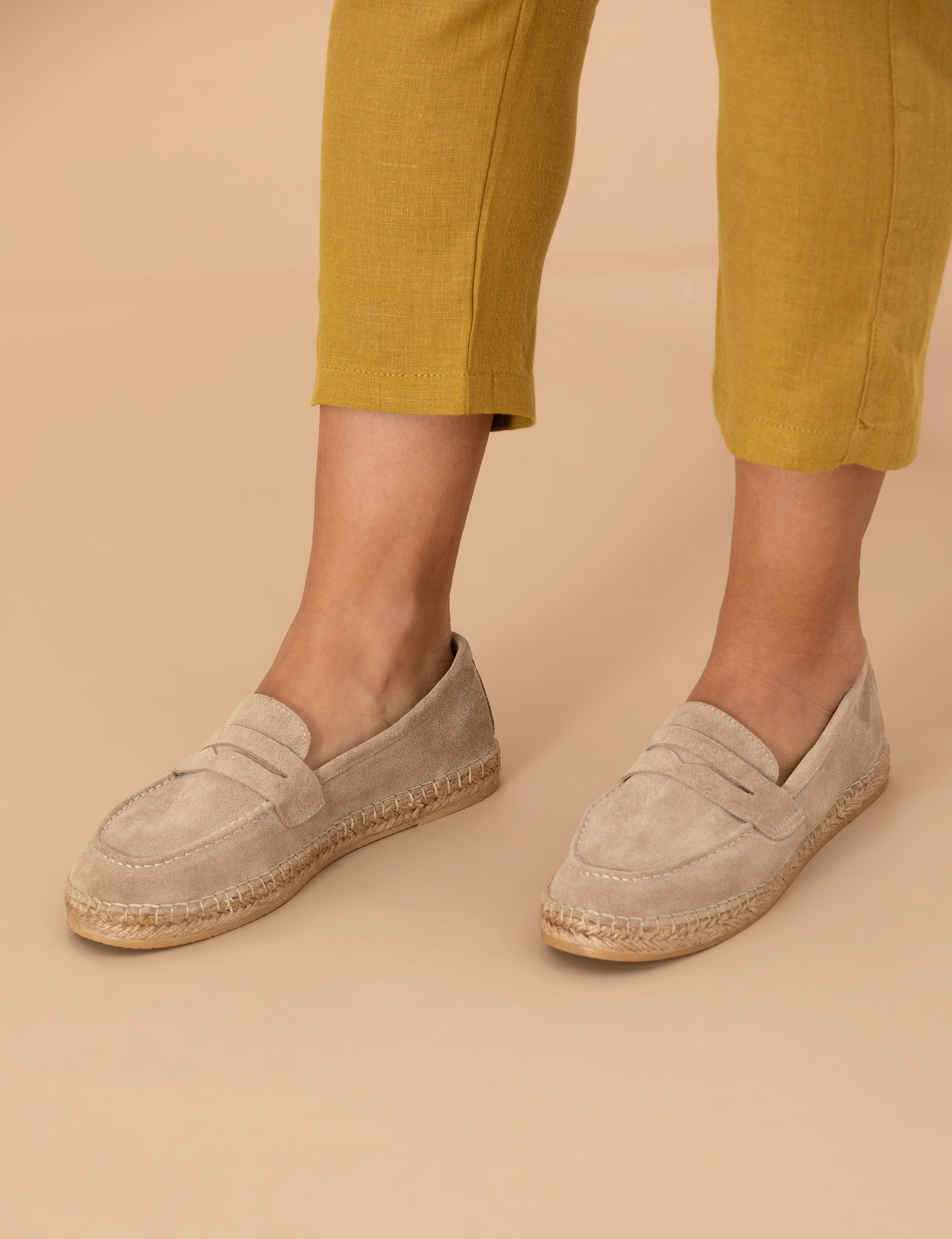 Bej Espadril Ayakkabı