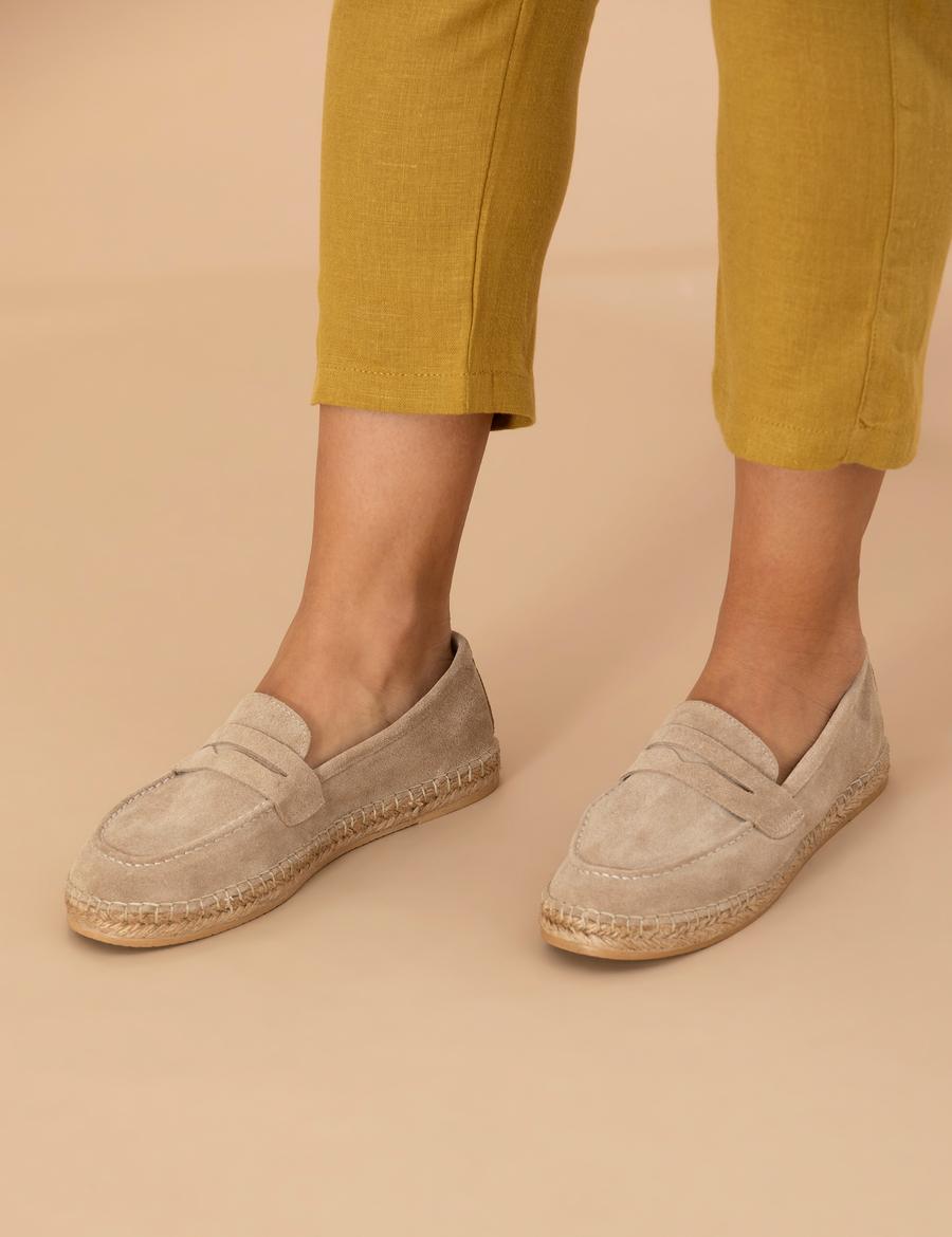 Bej Espadril Ayakkabı