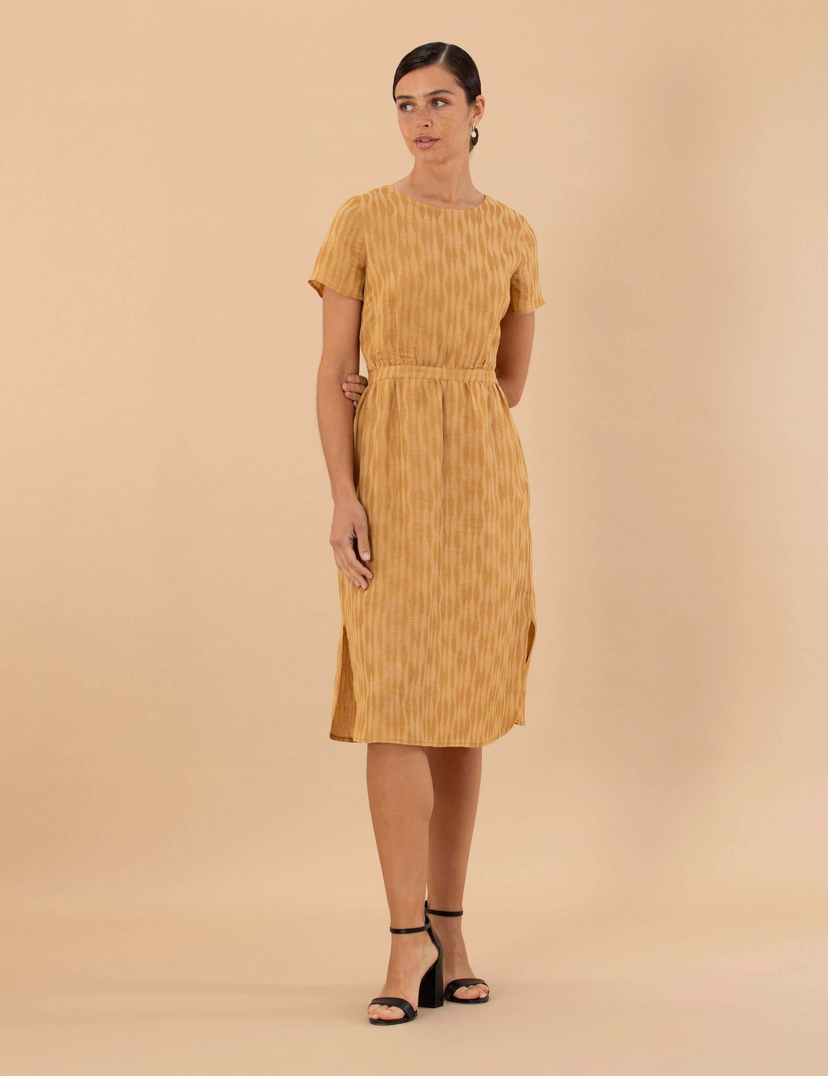 Hardal Dokuma Elbise