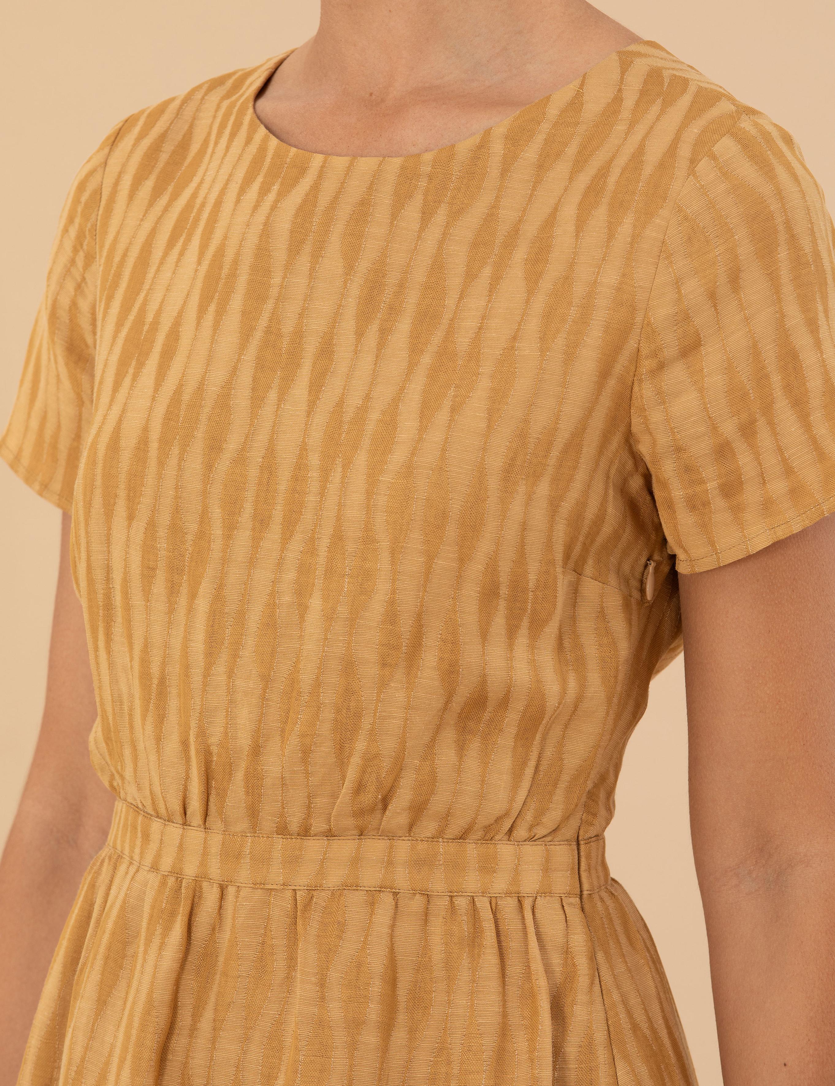 Hardal Dokuma Elbise