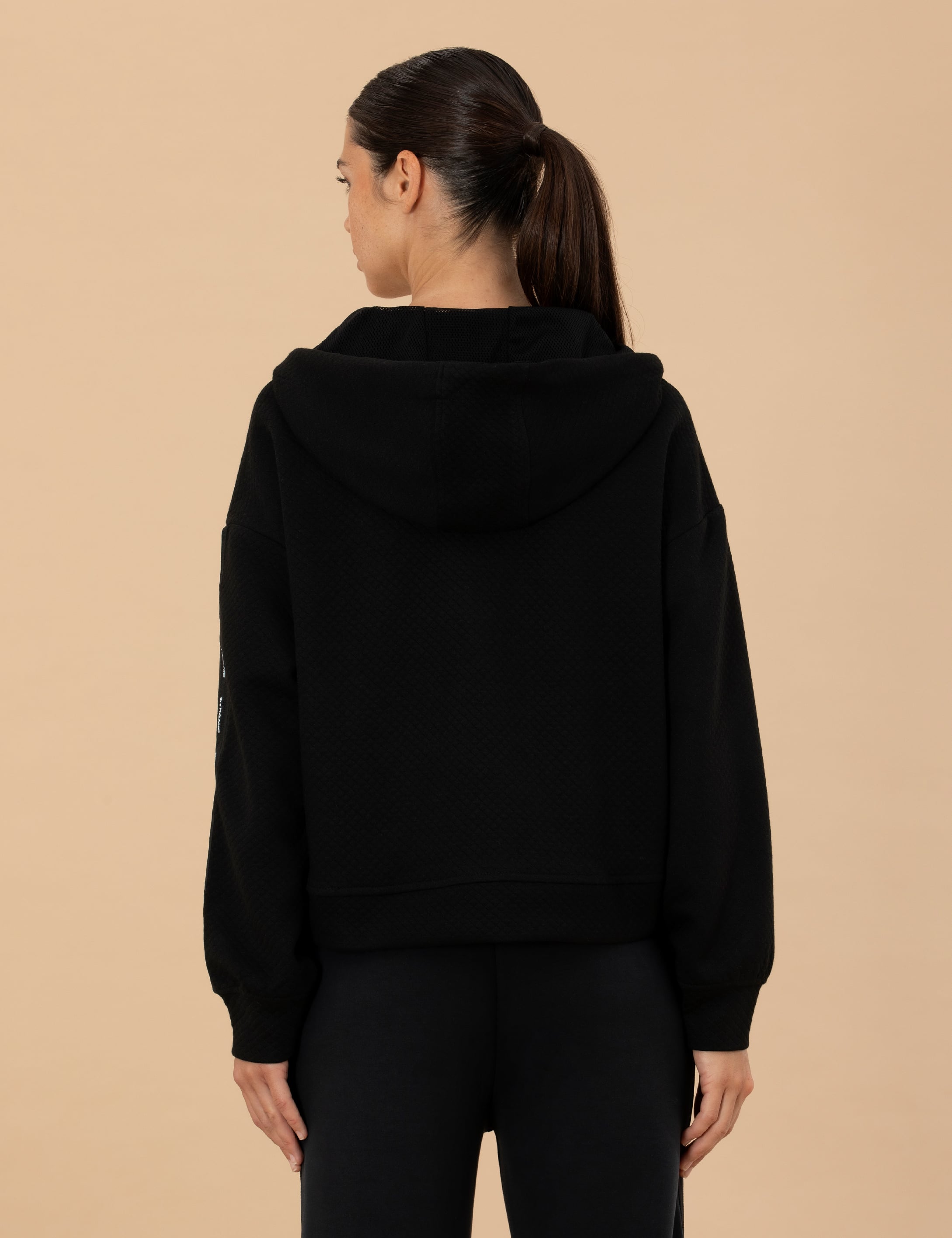 Siyah Oversize Örme Hırka