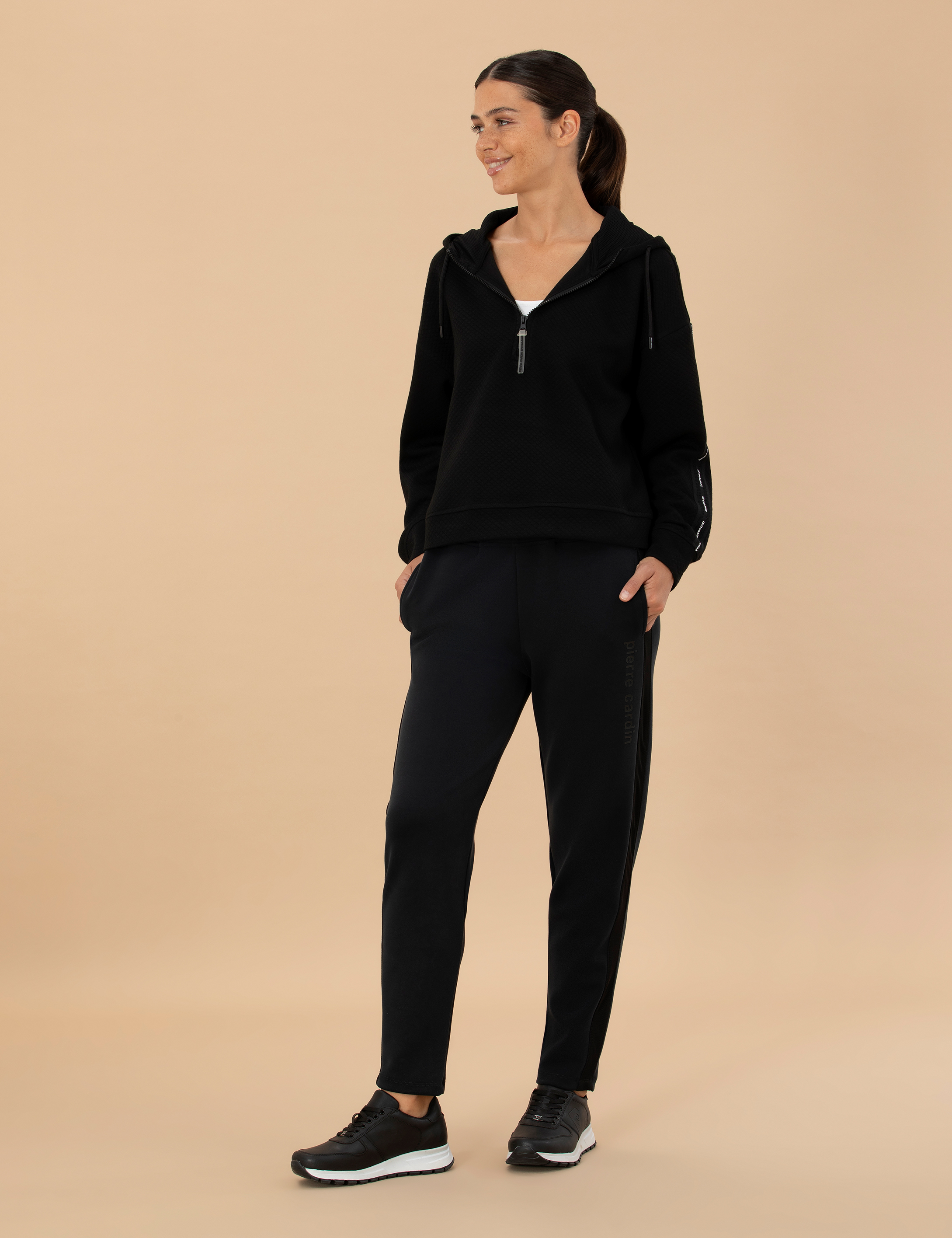 Siyah Oversize Örme Hırka