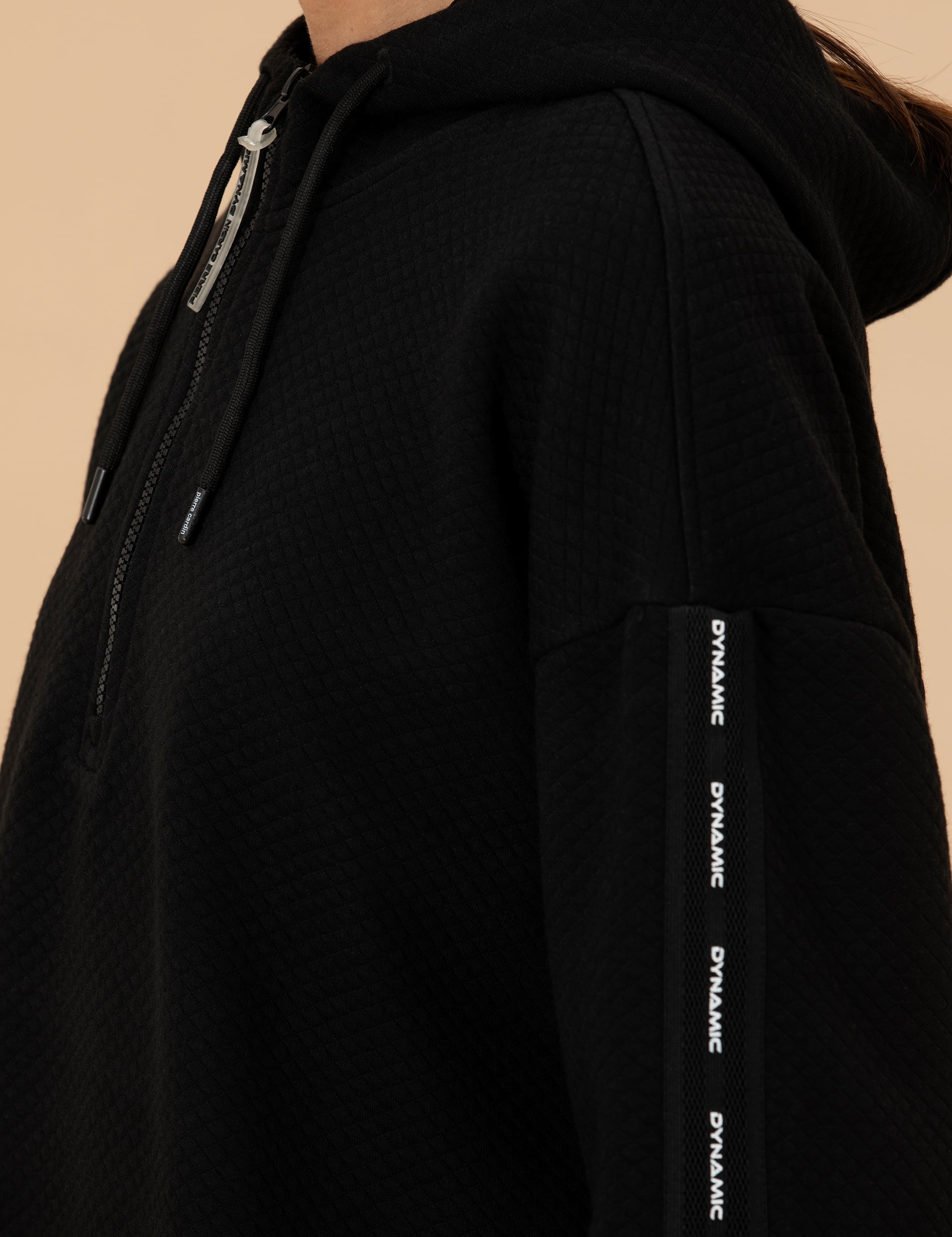 Siyah Oversize Örme Hırka - Image 7