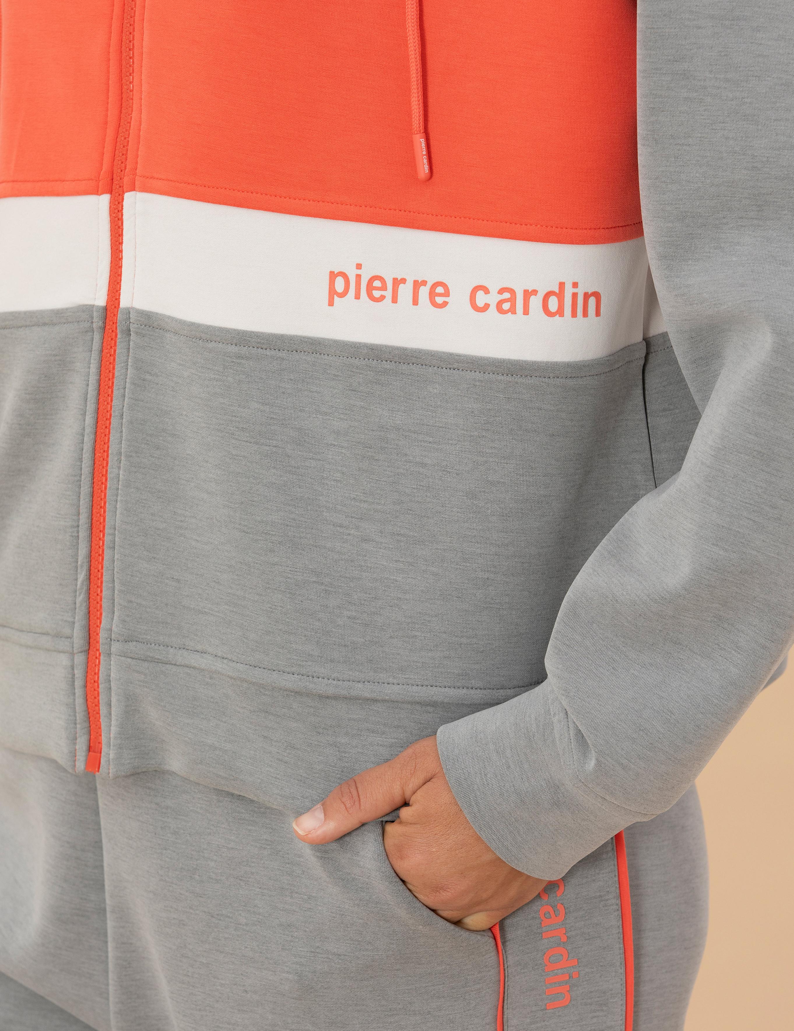 Gri Melanj Crop Top Örme Hırka