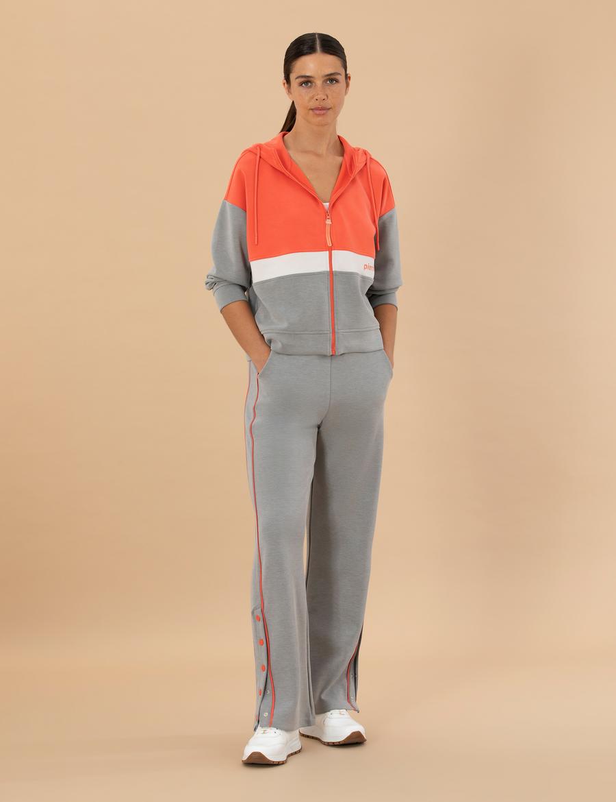 Gri Melanj Loose Fit Eşofman Altı