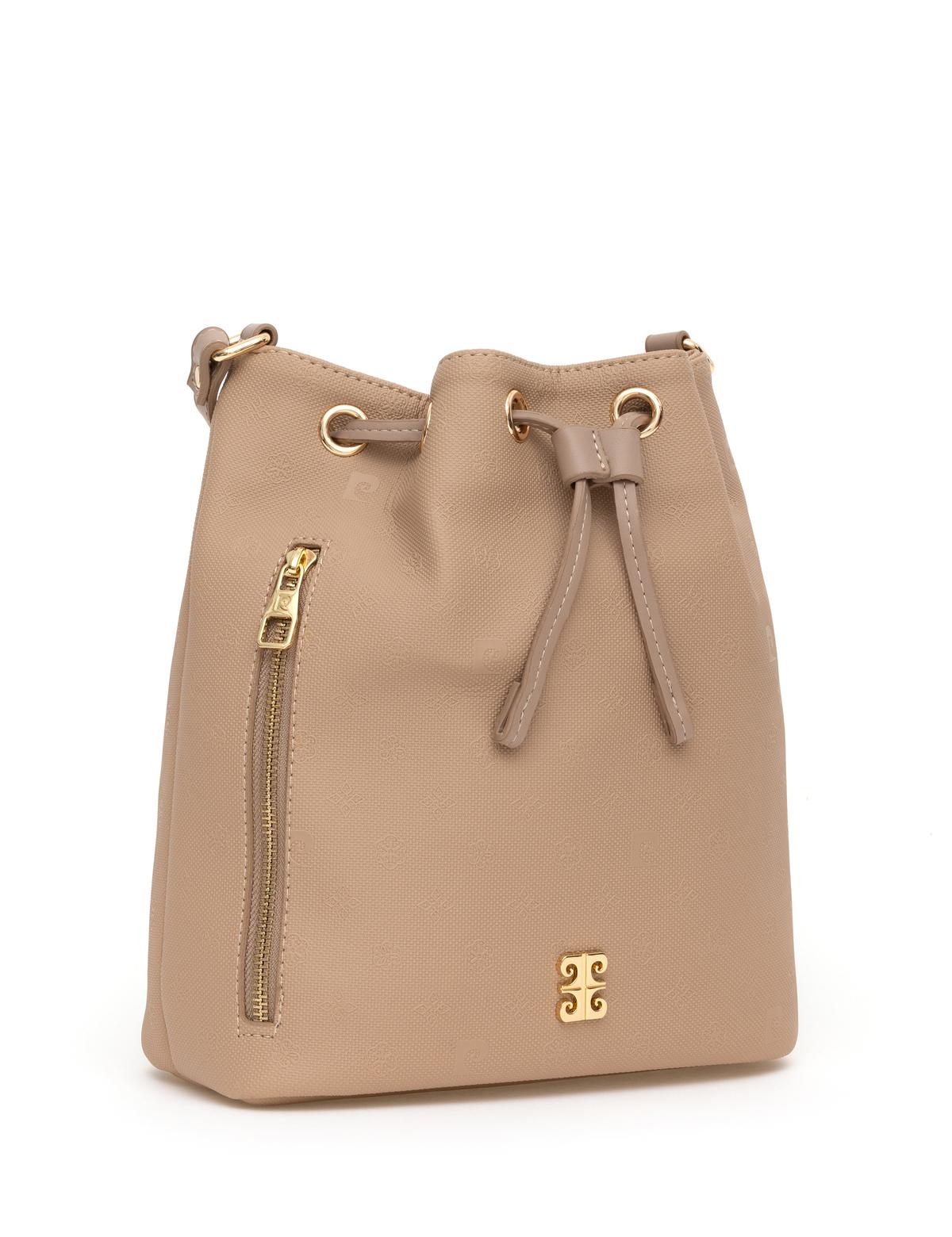 Kahverengi Büzgülü Çantası - 50279336004