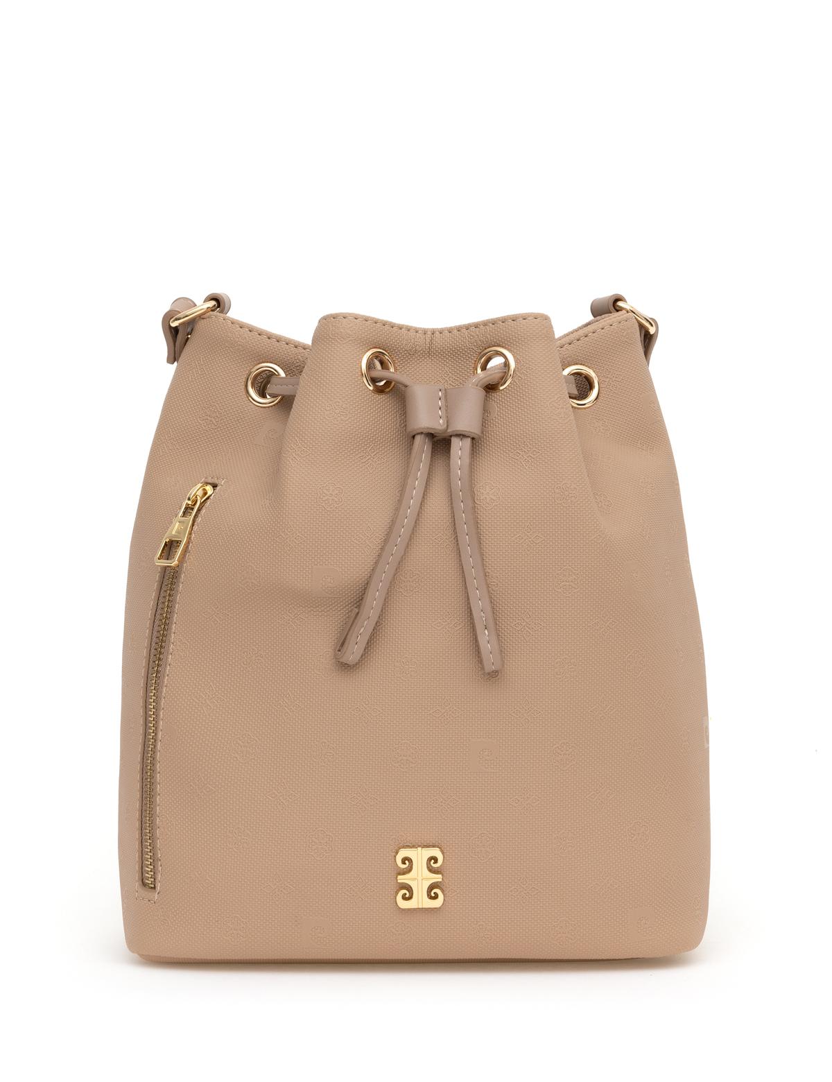 Kahverengi Büzgülü Çantası - 50279336004