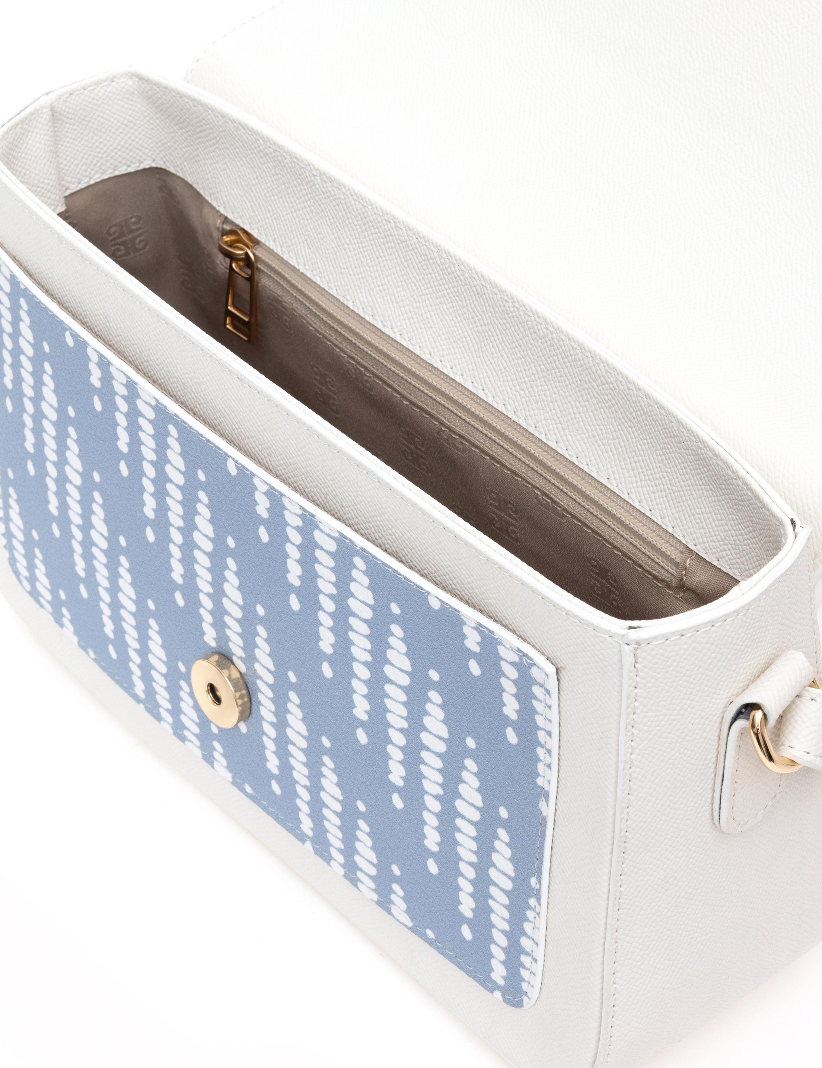 Beyaz Çapraz Çanta