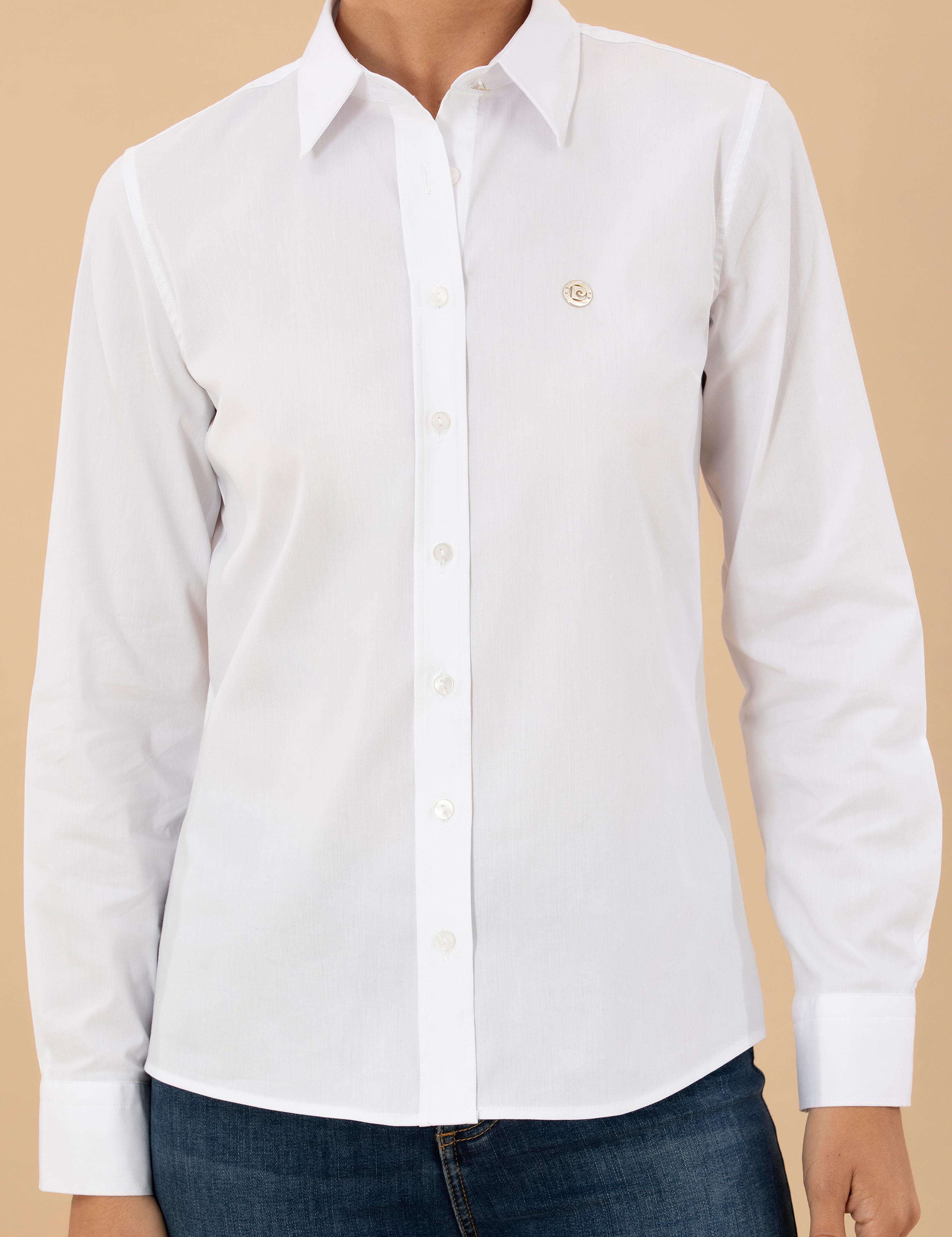 Beyaz Slim Fit Uzun Kollu Gömlek