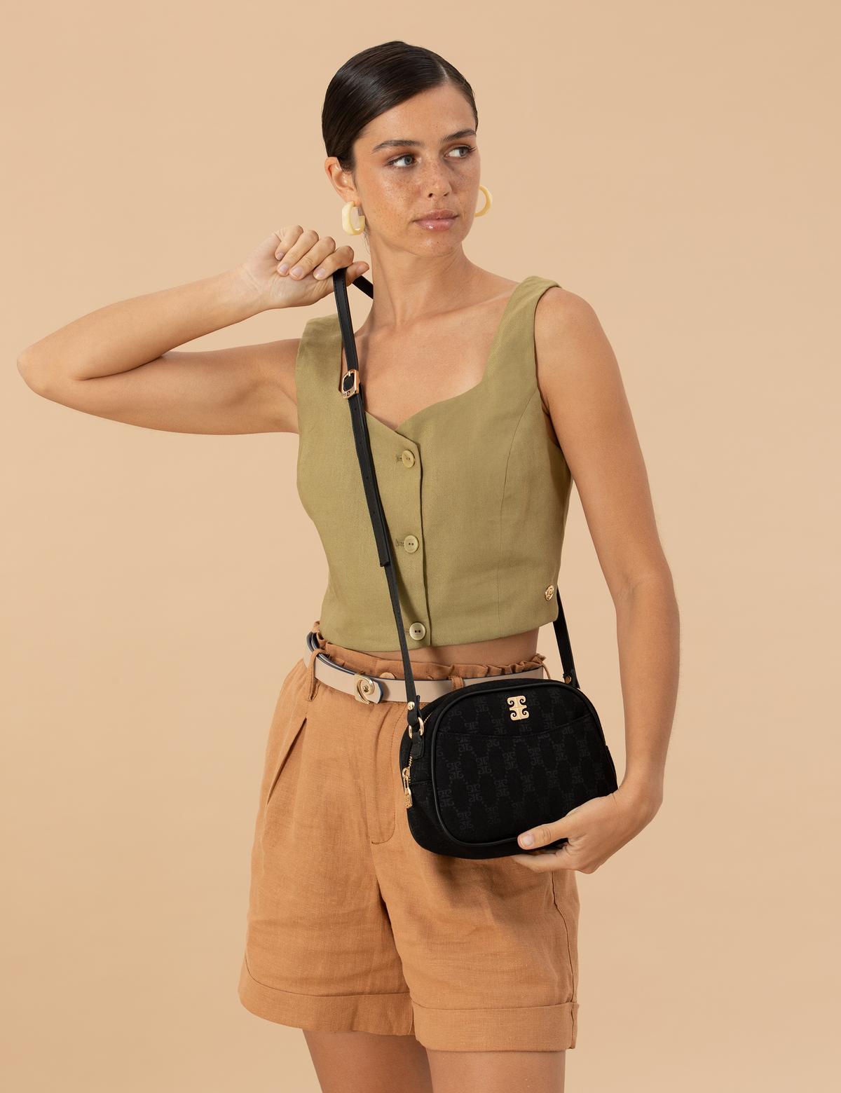 Siyah Çapraz Çanta