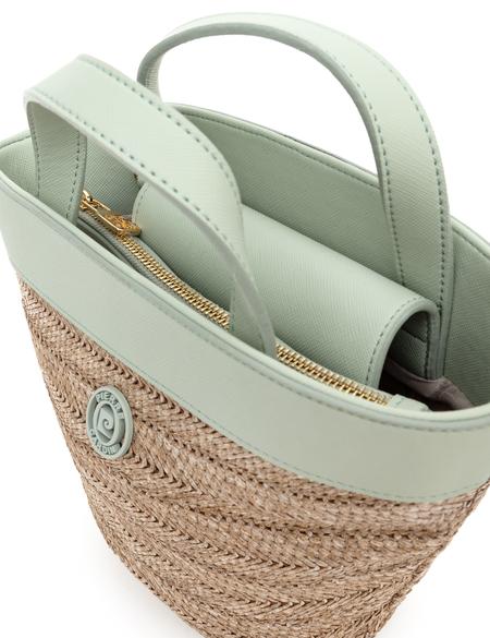 Yeşil Hasır Çapraz Çanta - 50282211001