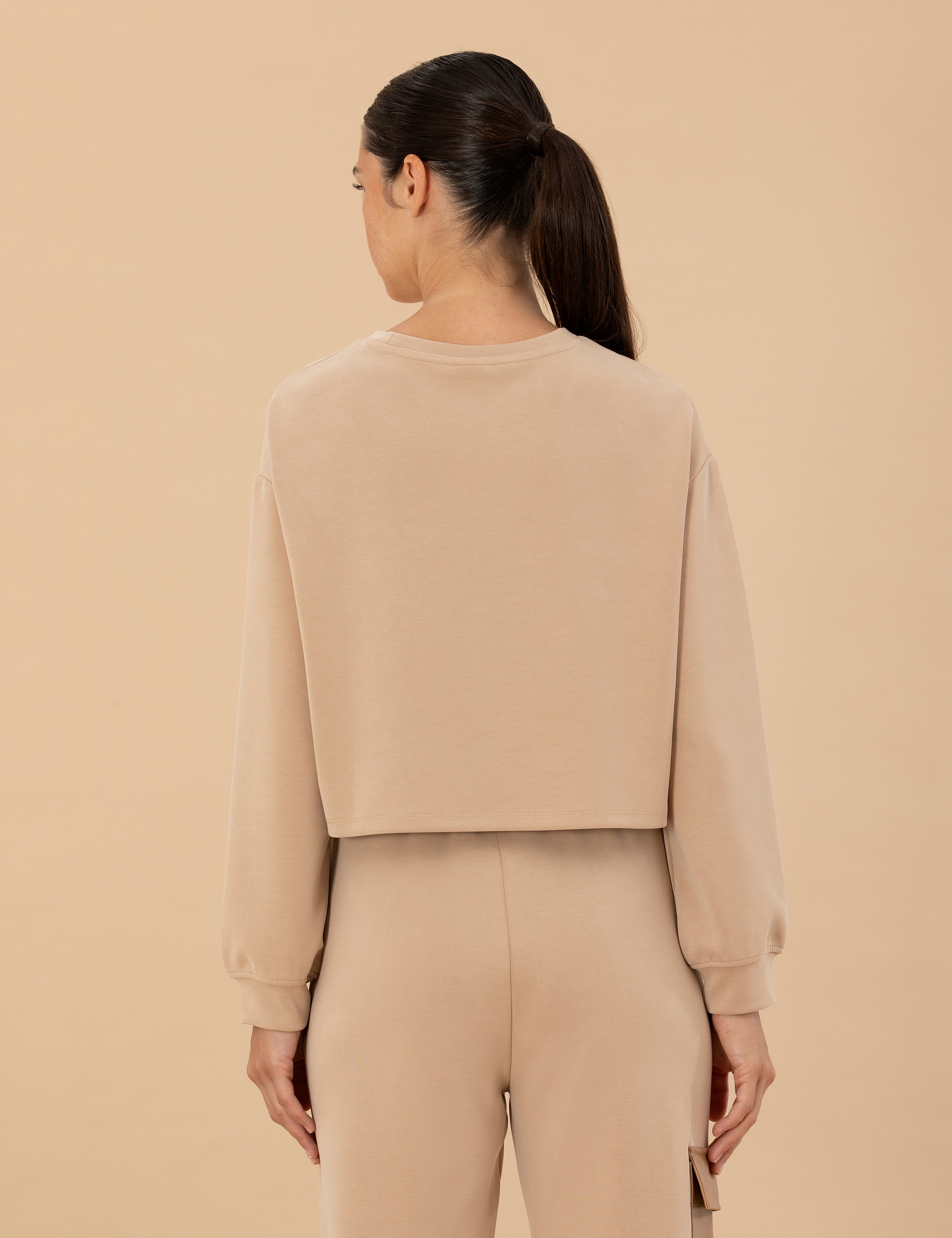 Bej Sweatshirt