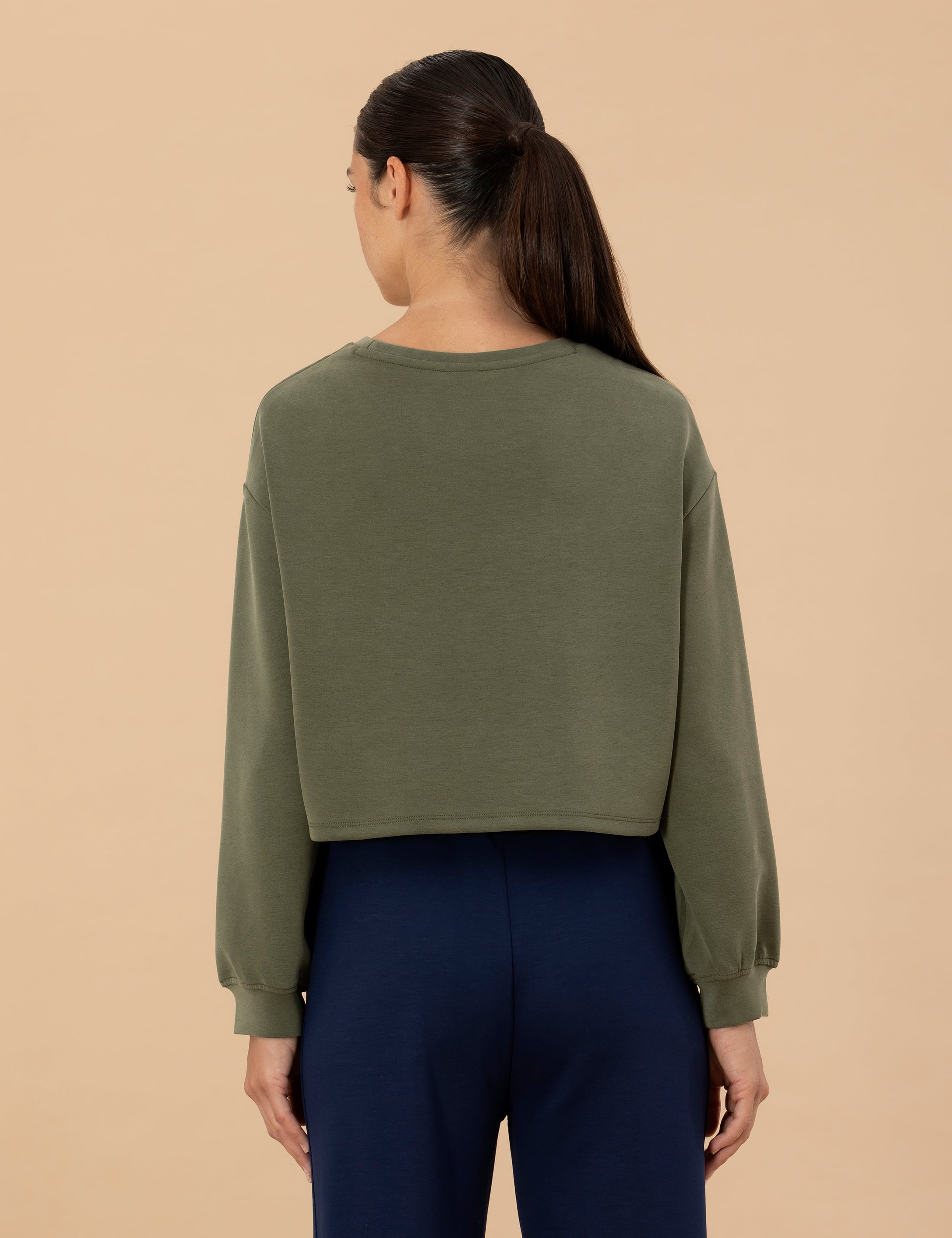Pierre Cardin Haki Sweatshirt görsel 5