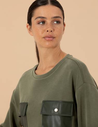 Haki Sweatshirt
