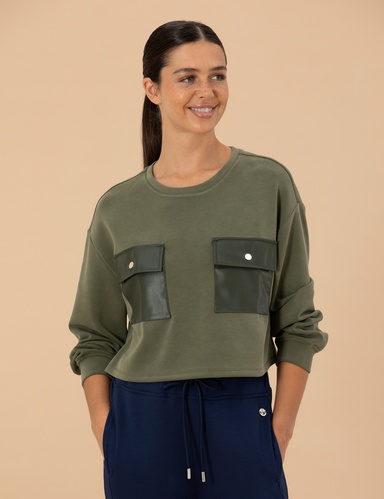 Haki Sweatshirt