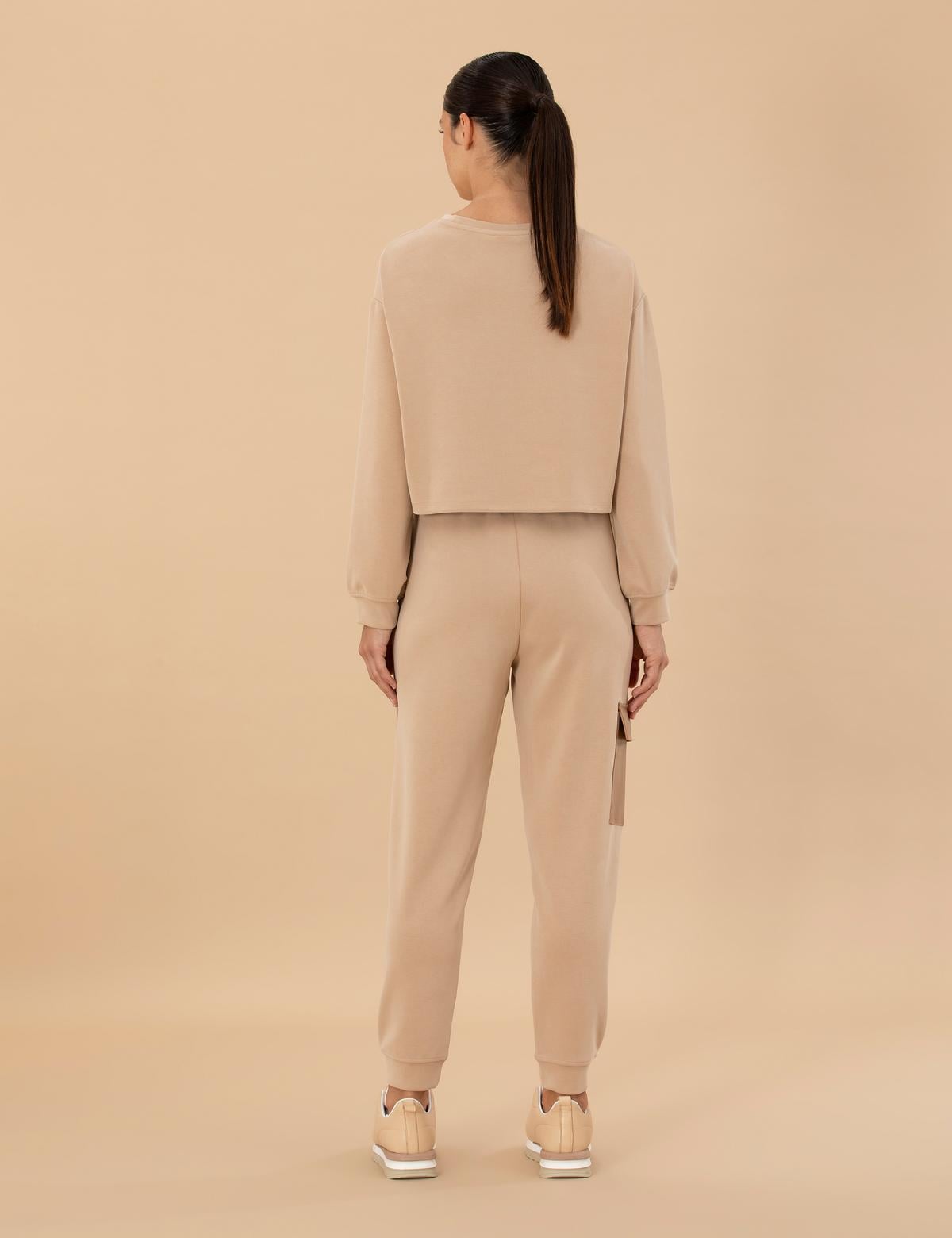 Bej Regular Fit Eşofman Altı - 50273762004