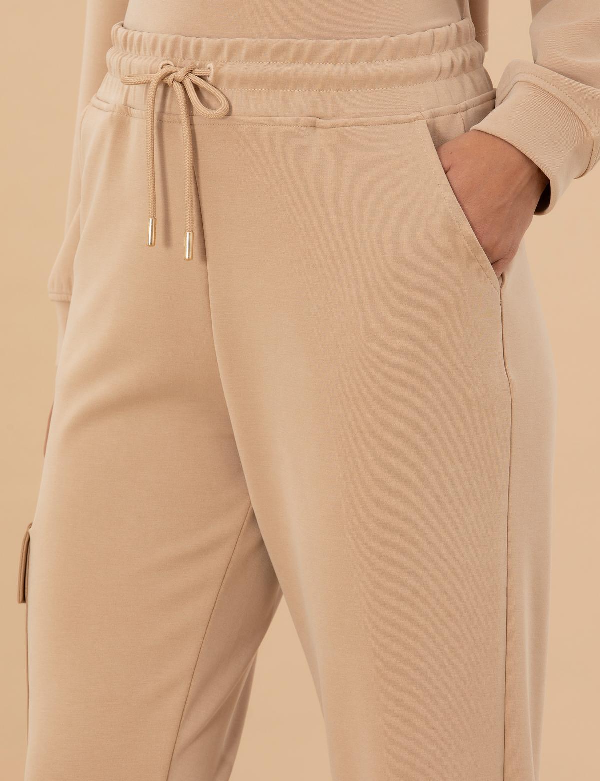 Bej Regular Fit Eşofman Altı - 50273762004