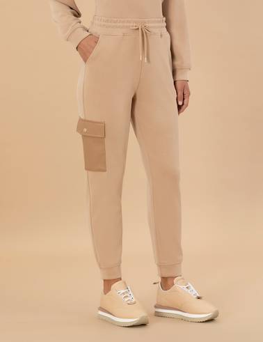 Bej Regular Fit Eşofman Altı