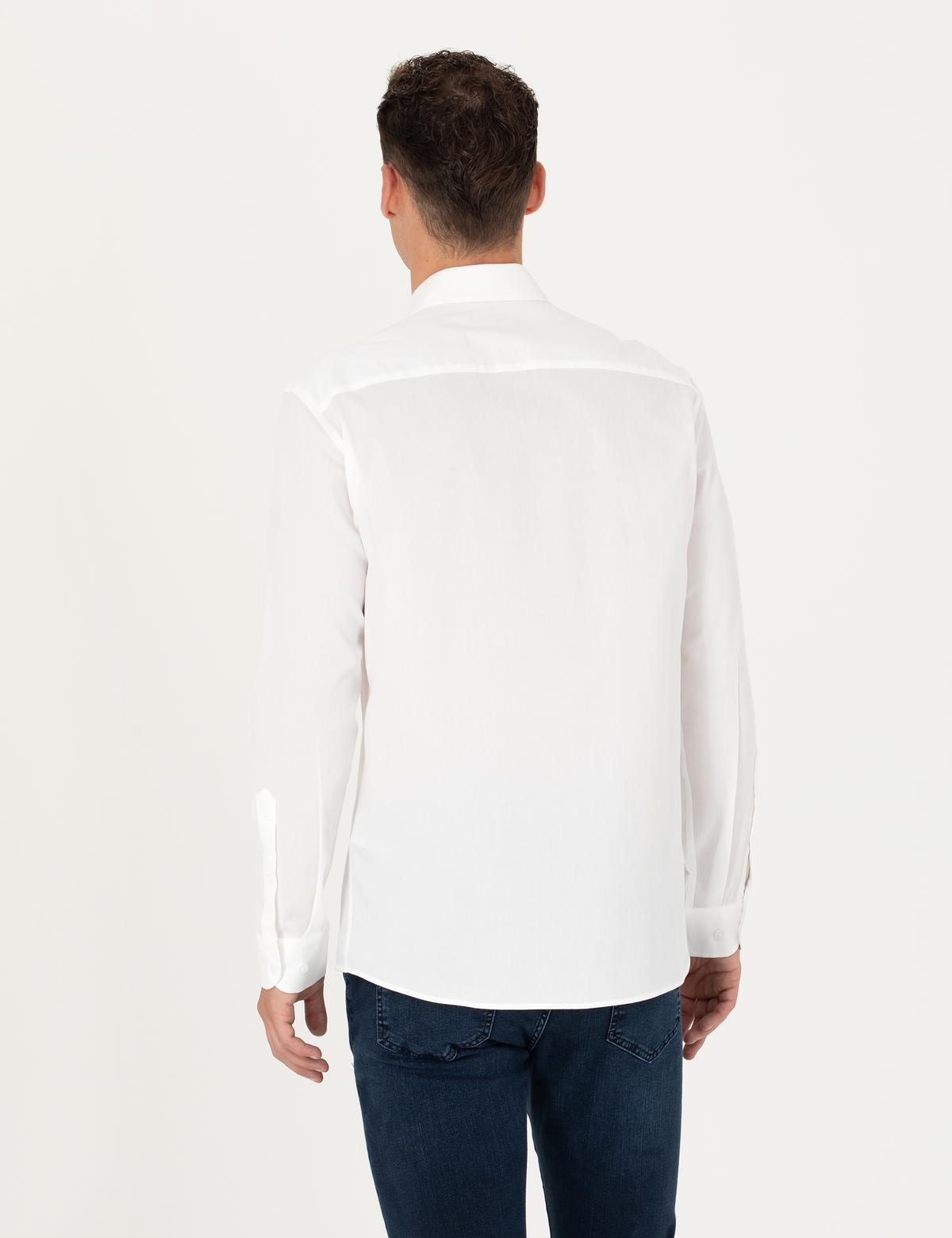 Saks Slim Fit Uzun Kollu Gömlek - 50274037010