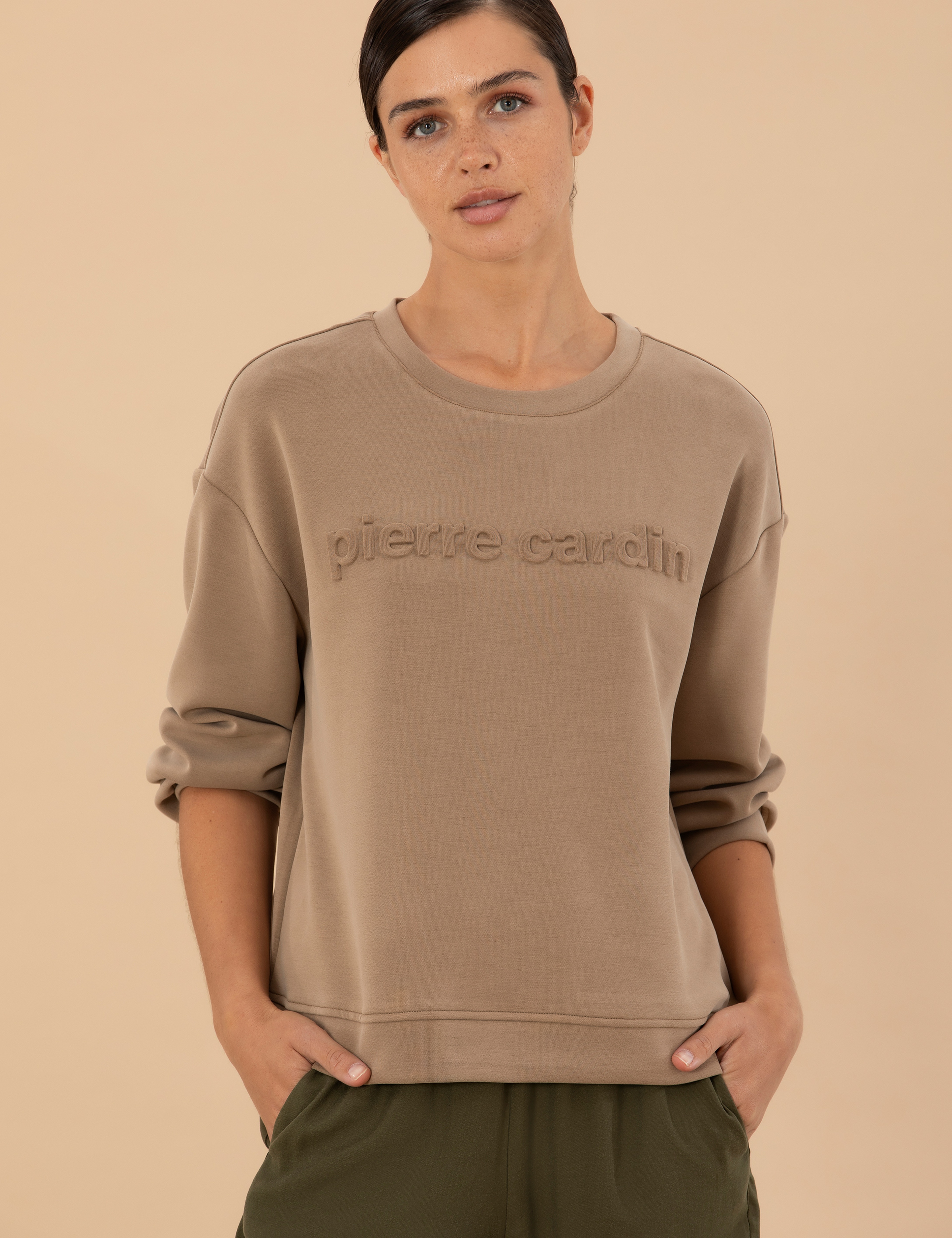 Camel Comfort Fit Sweatshirt - Image 3