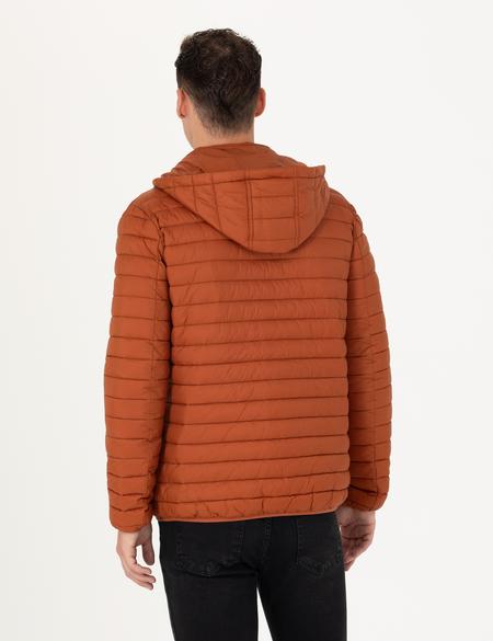 Tarçın Kapişonlu Baharlık Mevsimlik Mont - 50270904057