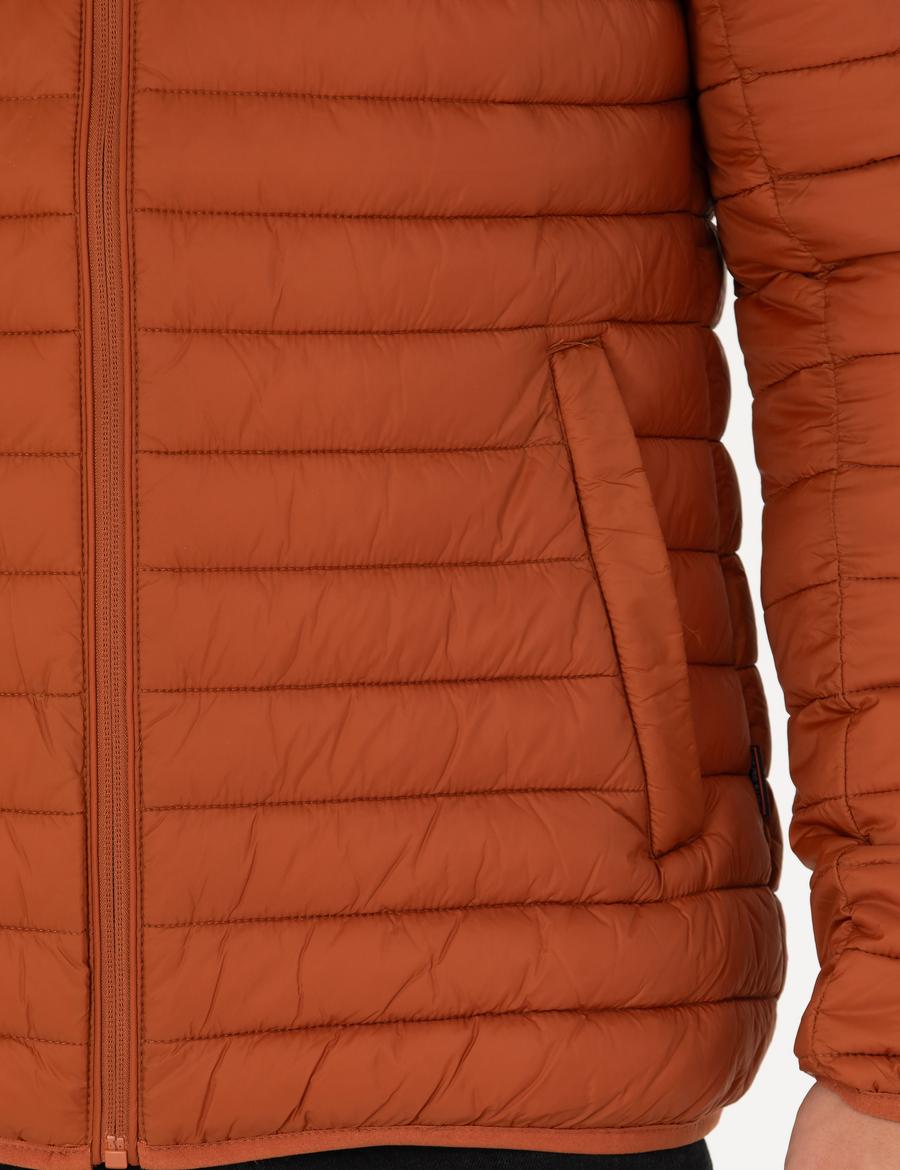 Tarçın Kapişonlu Baharlık Mevsimlik Mont