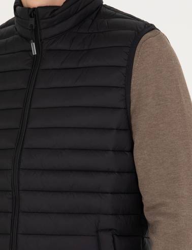 Siyah Slim Fit Yelek