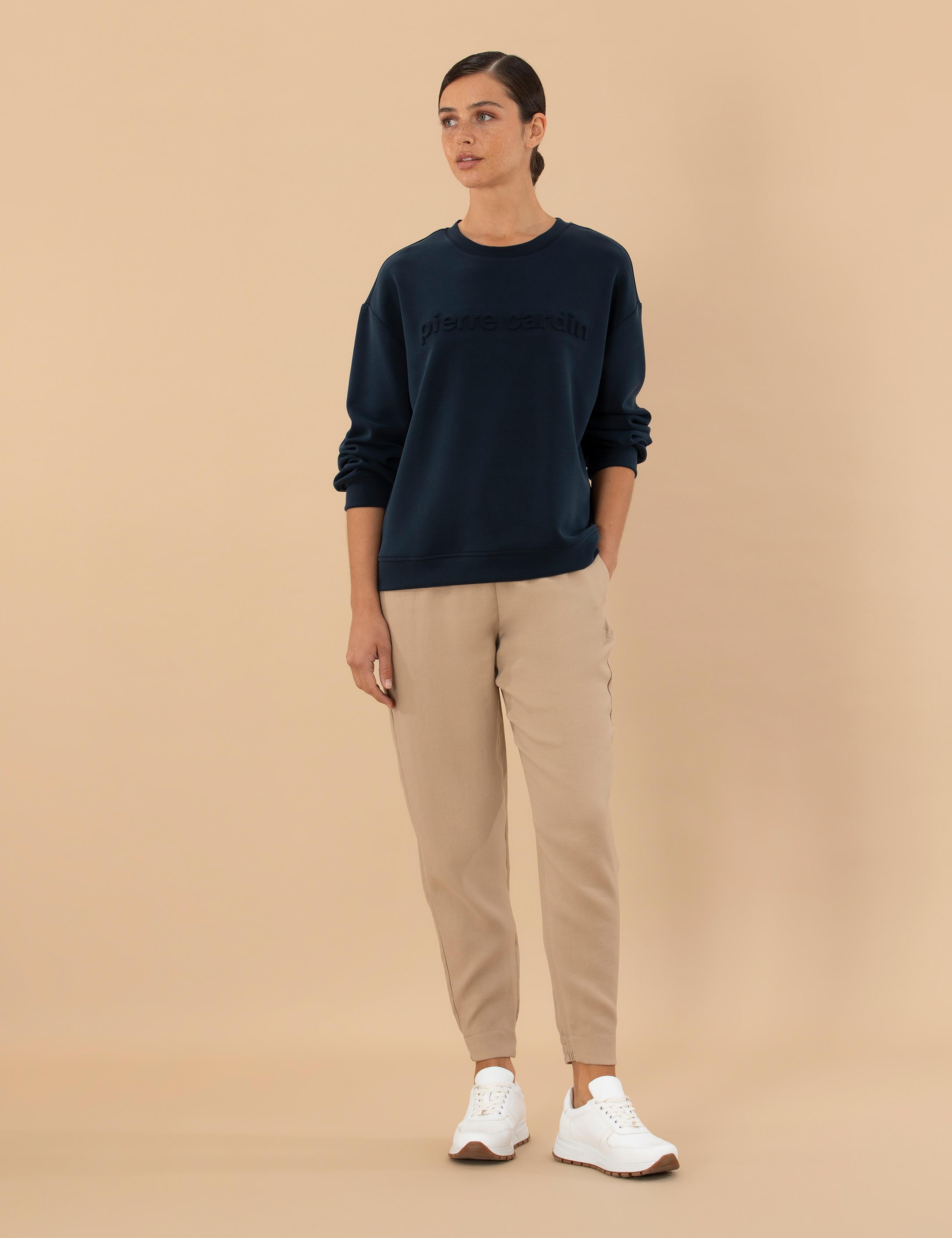 Bej Carrot Fit Kumaş Pantolon